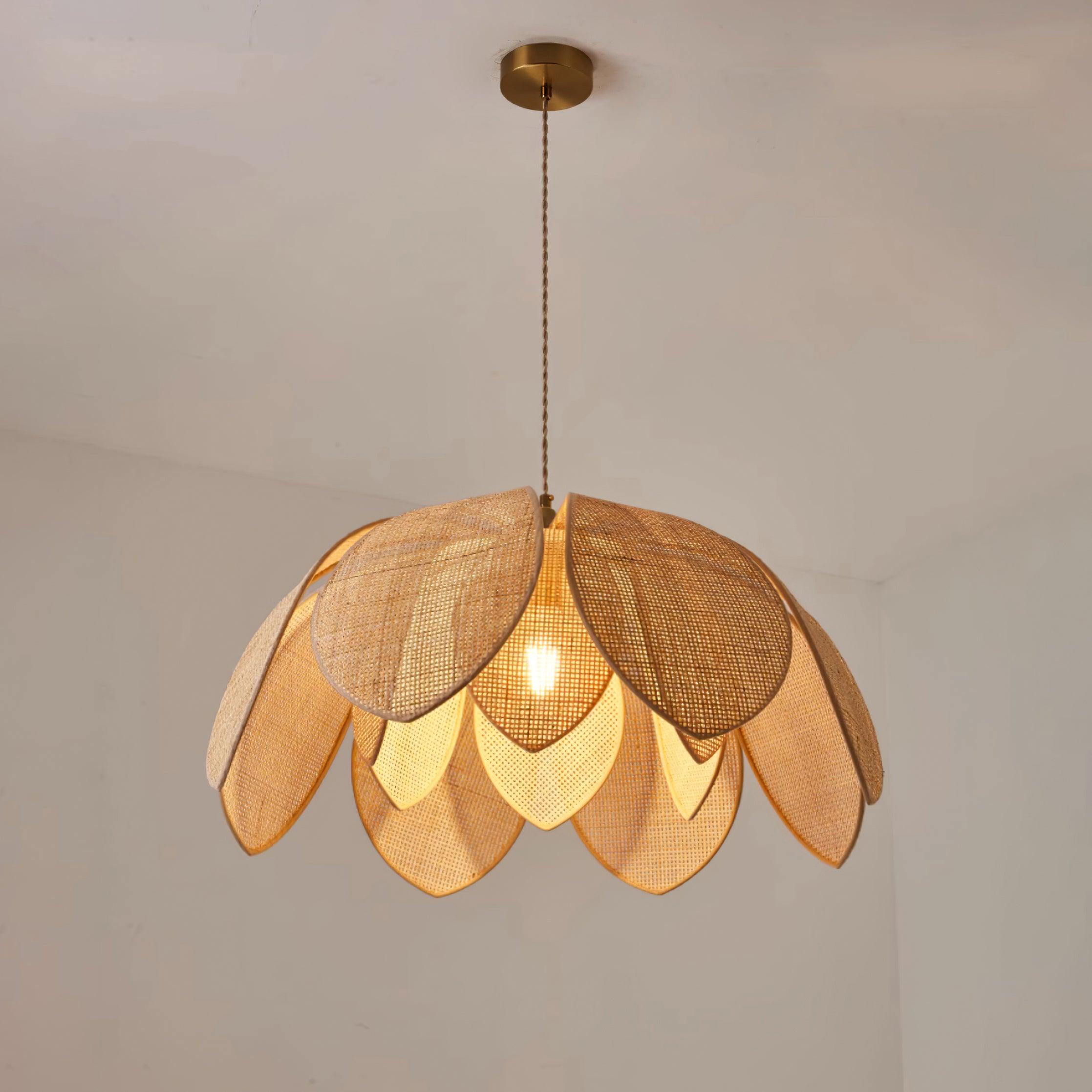 Fionel Lampe Suspension en Rattan - Neutralighting