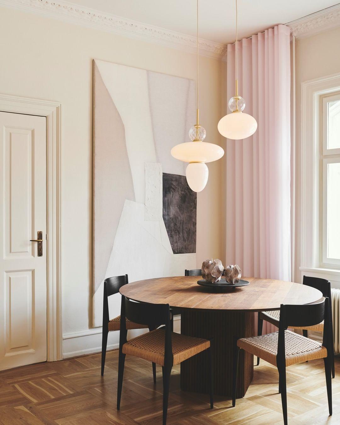 Orbelin Lampe Suspension en Verre et Laiton - Neutralighting