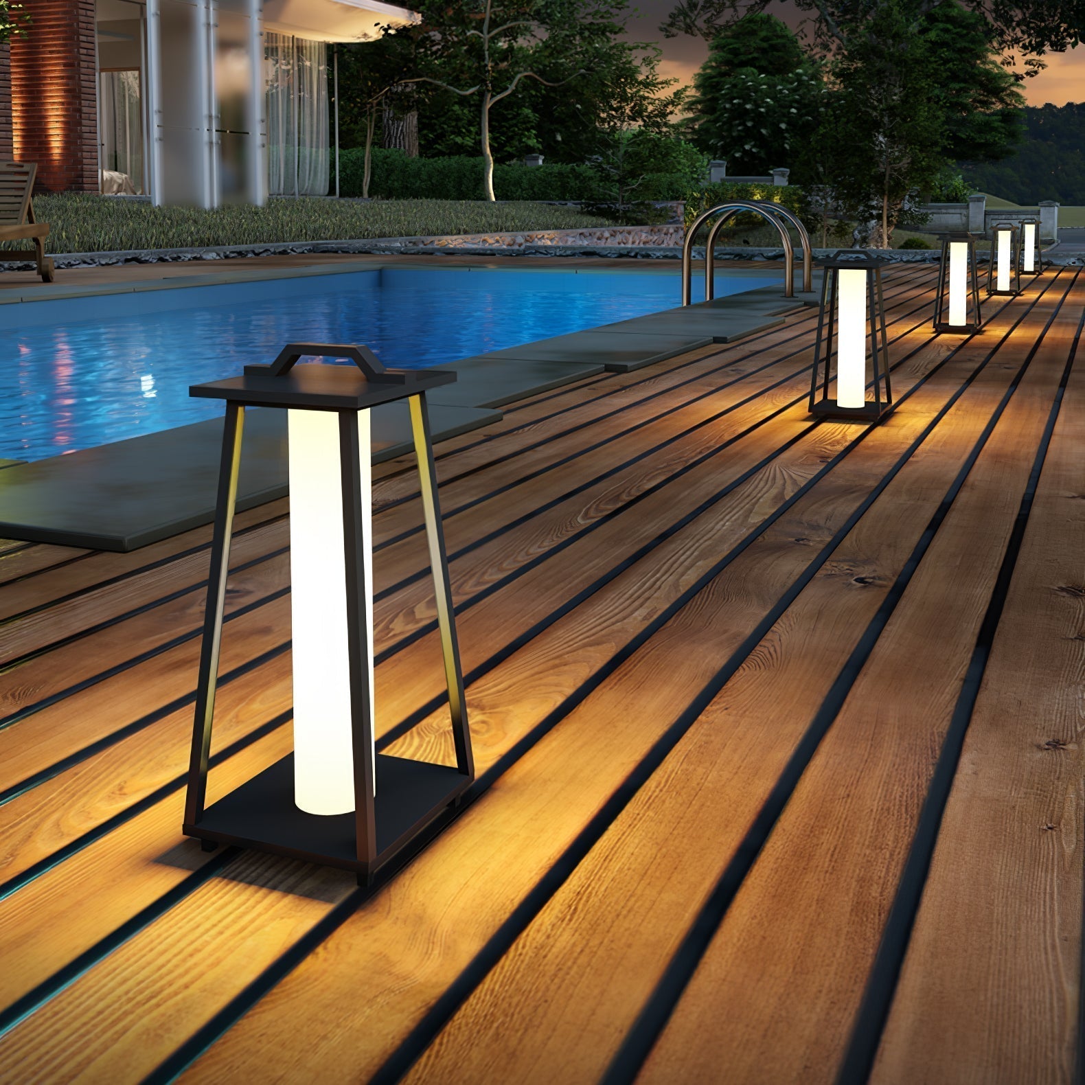 Ray Lumière Extérieure Minimaliste en Métal - Neutralighting