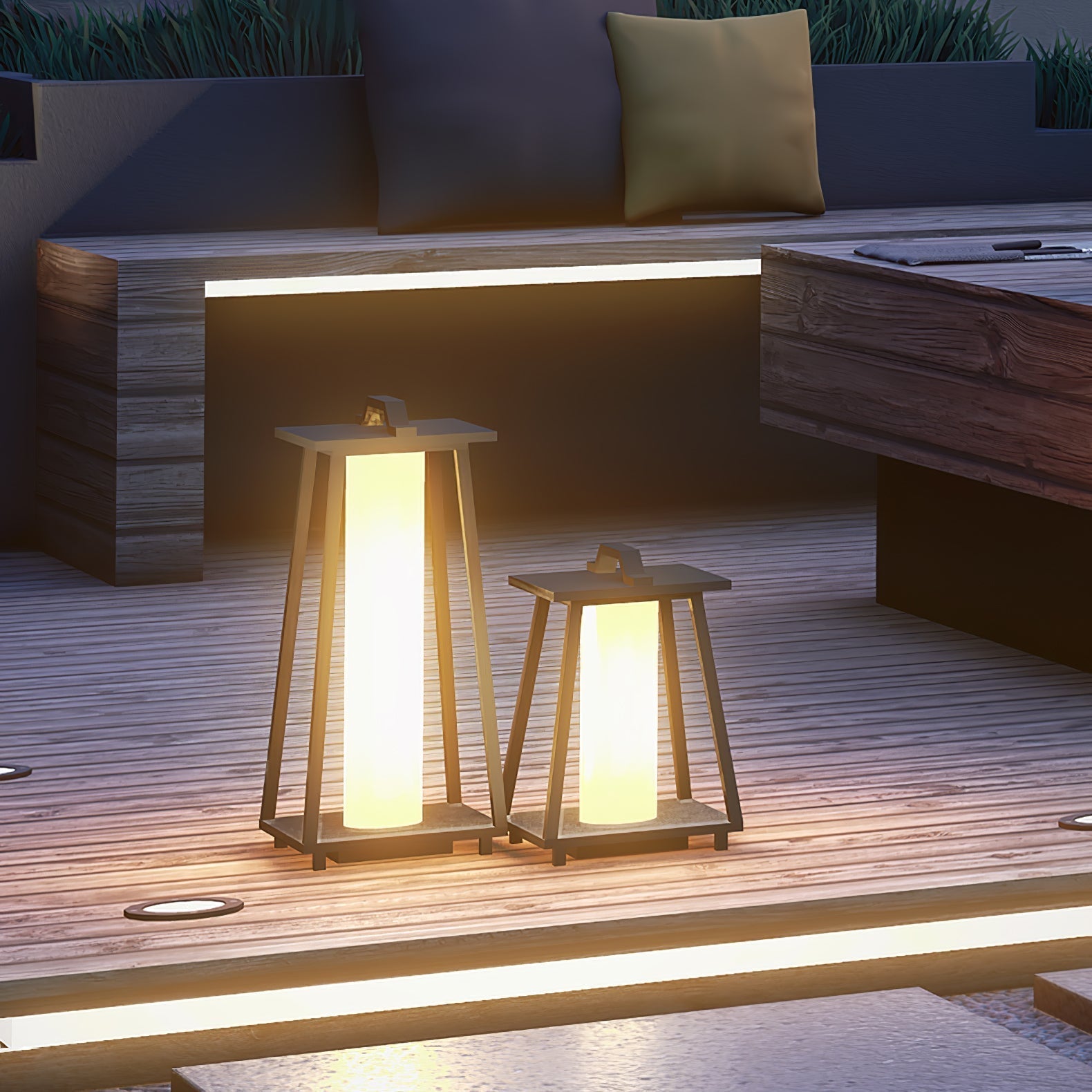 Ray Lumière Extérieure Minimaliste en Métal - Neutralighting