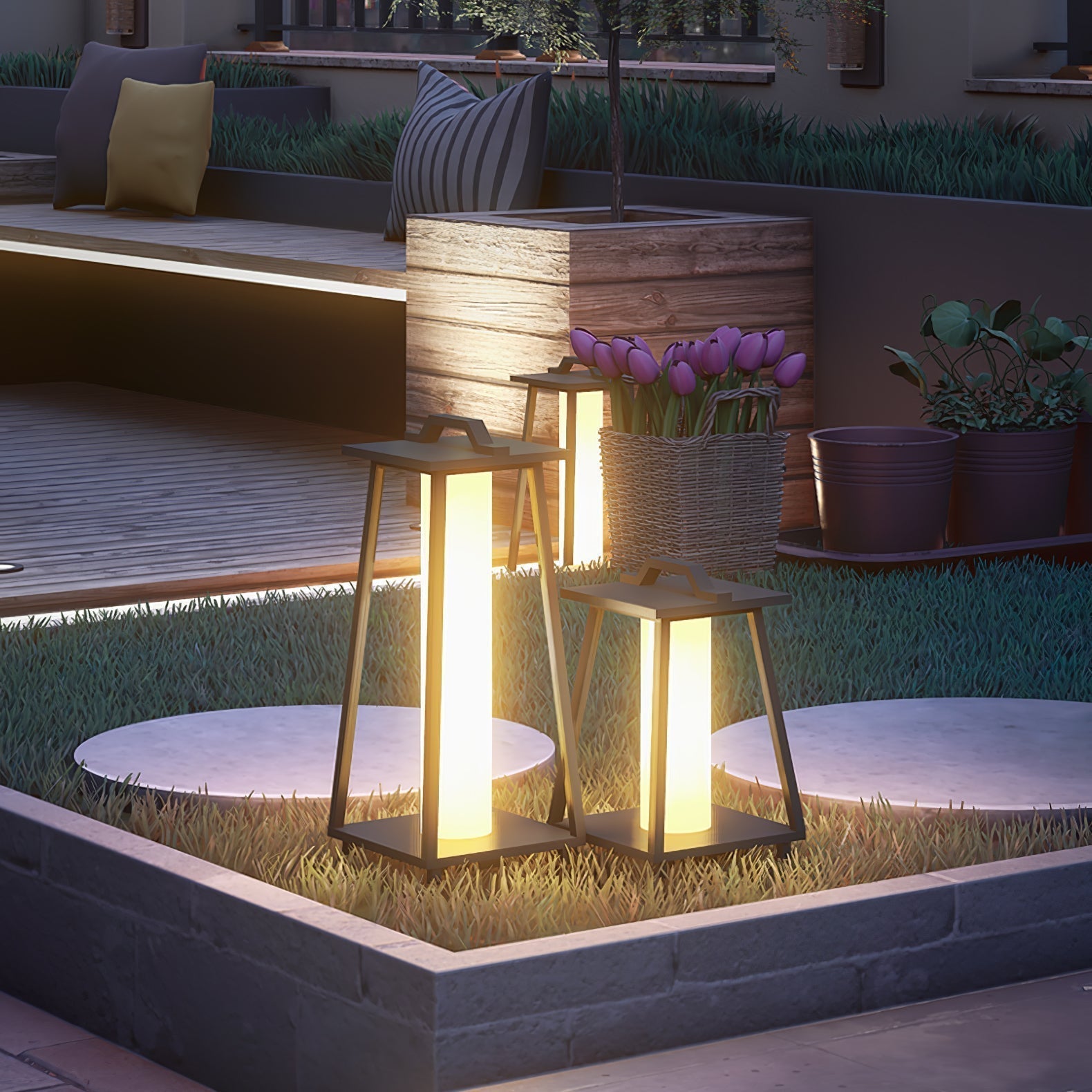 Ray Lumière Extérieure Minimaliste en Métal - Neutralighting