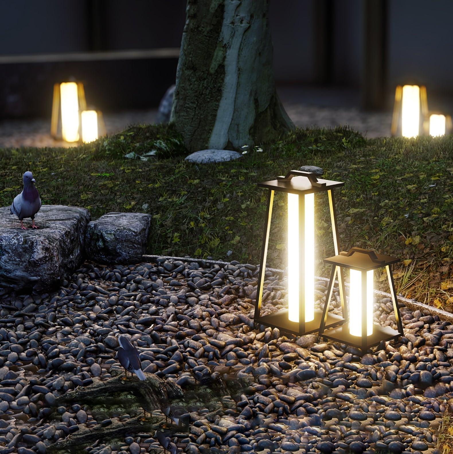 Ray Lumière Extérieure Minimaliste en Métal - Neutralighting