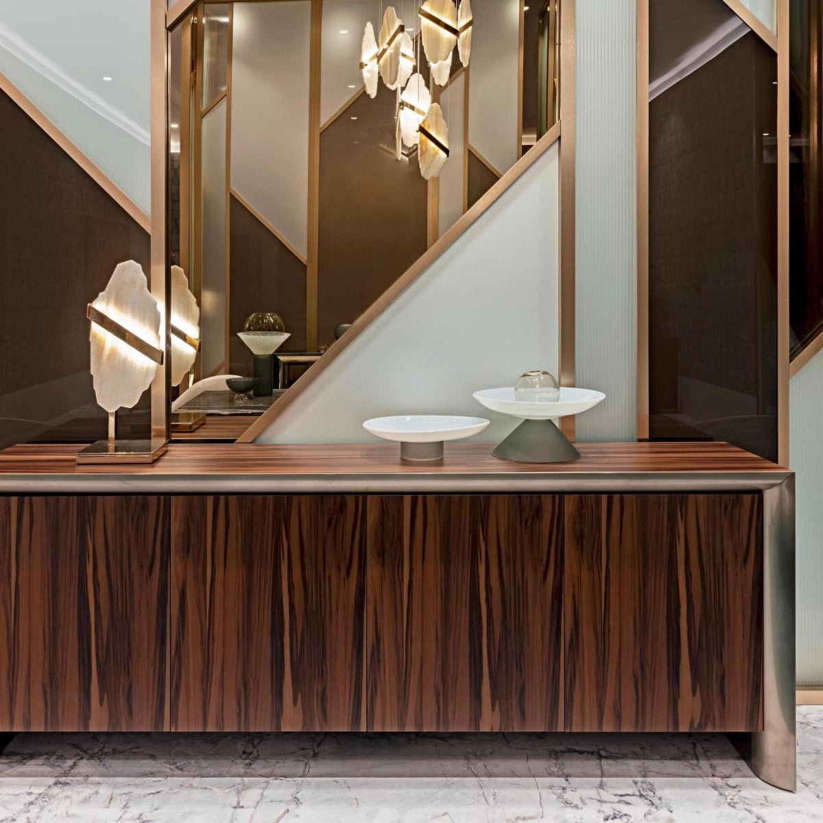 Ollorus Irregular Alabaster Chandelier - Neutralighting