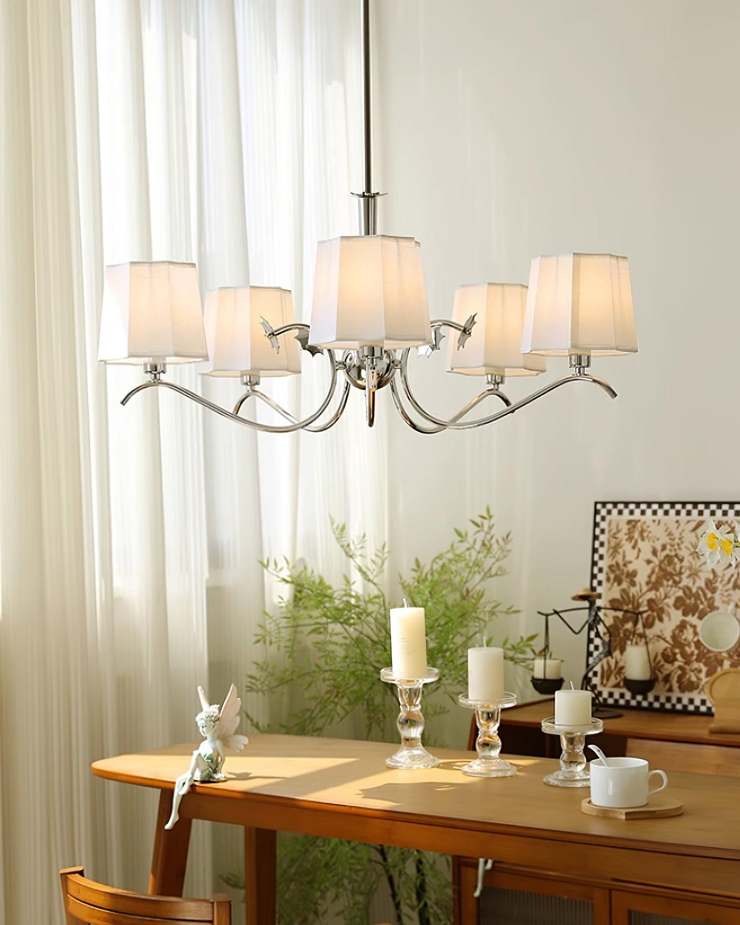 Rockville Lustre Chrome Blanc Élégant - Neutralighting