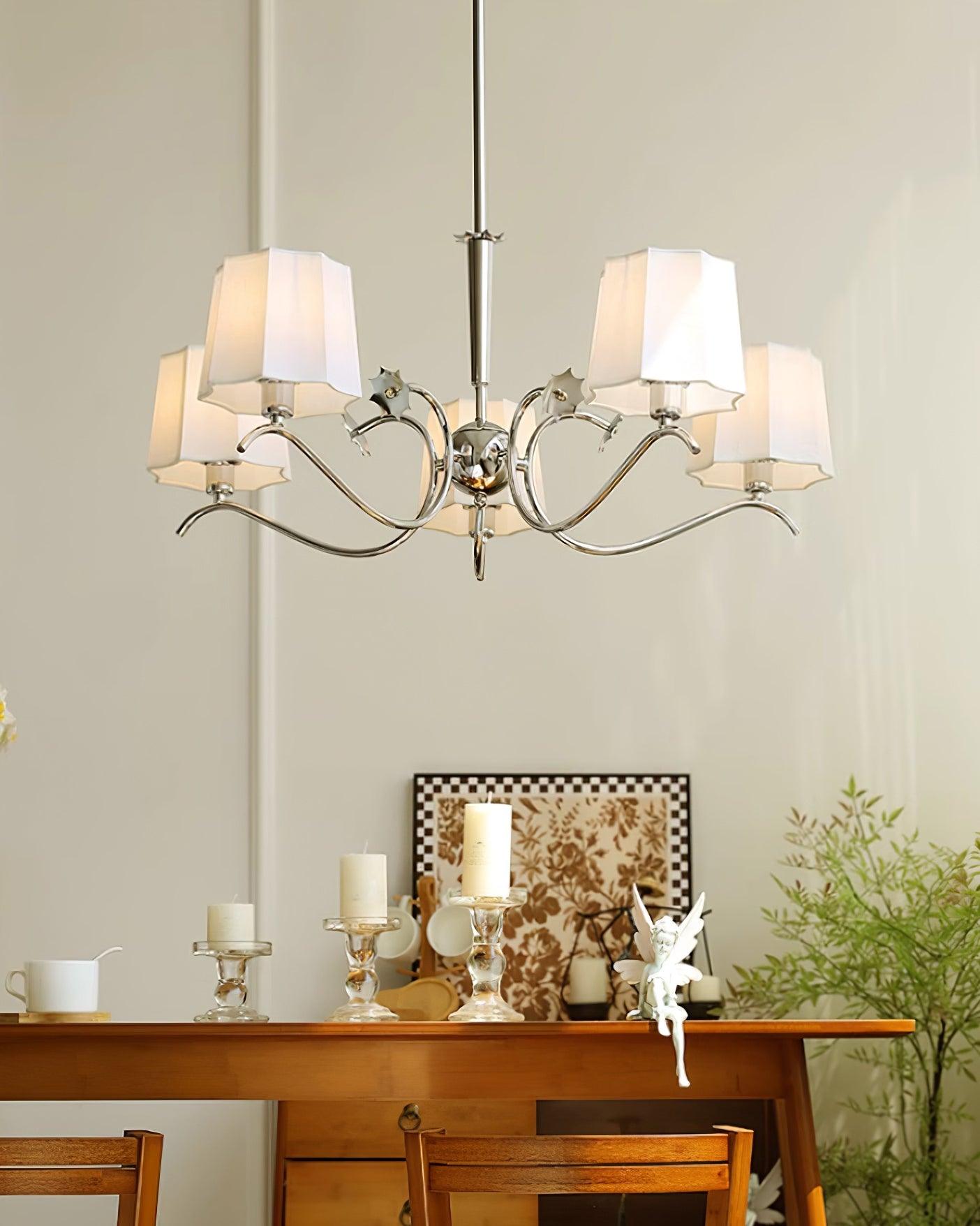 Rockville Lustre Chrome Blanc Élégant - Neutralighting