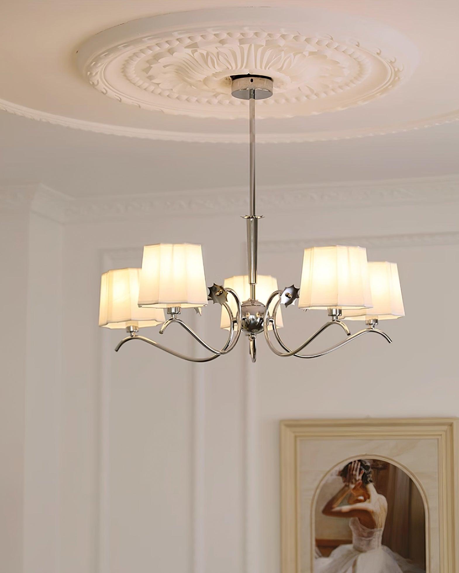 Rockville Lustre Chrome Blanc Élégant - Neutralighting