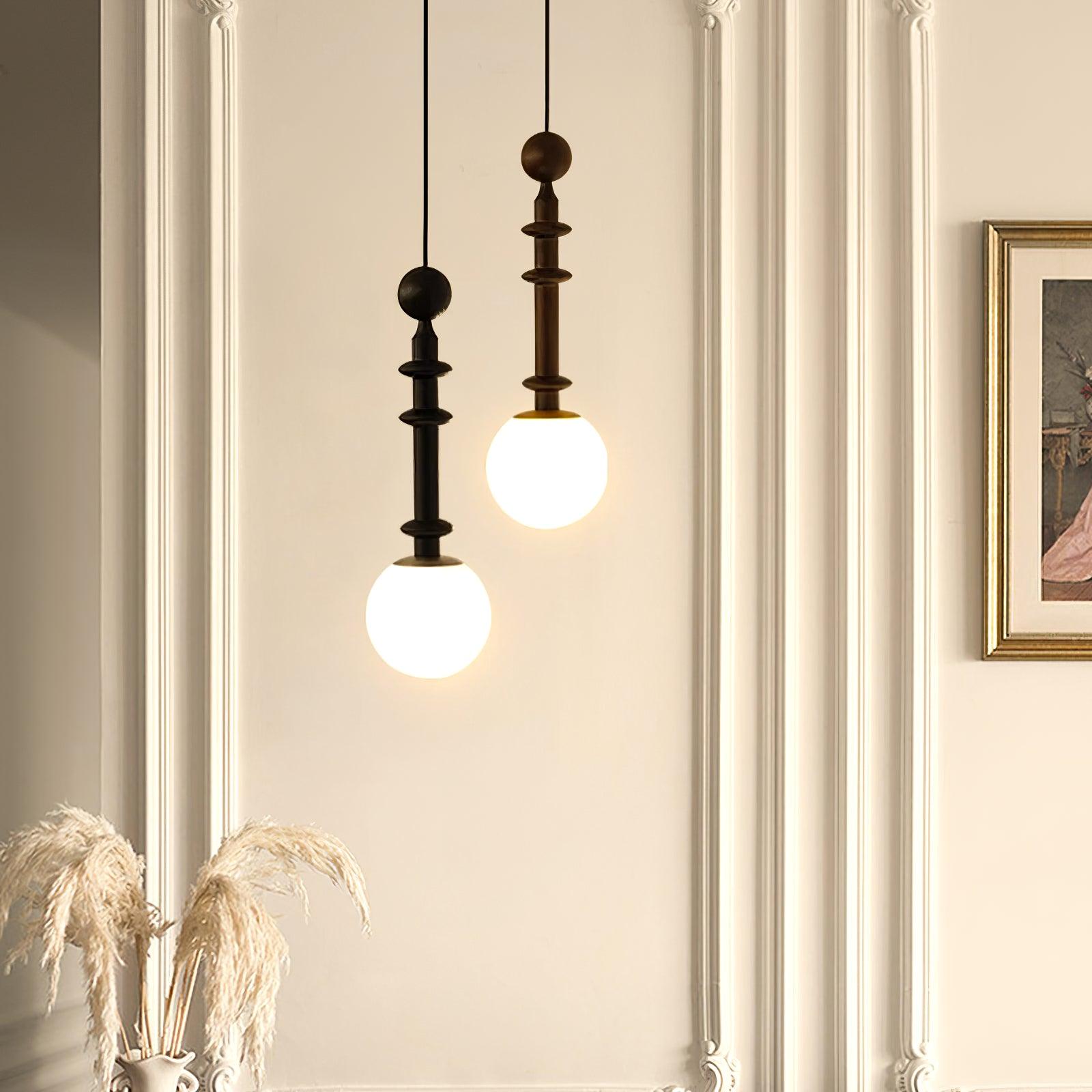 Vesera Suspension industrielle en bois - Neutralighting