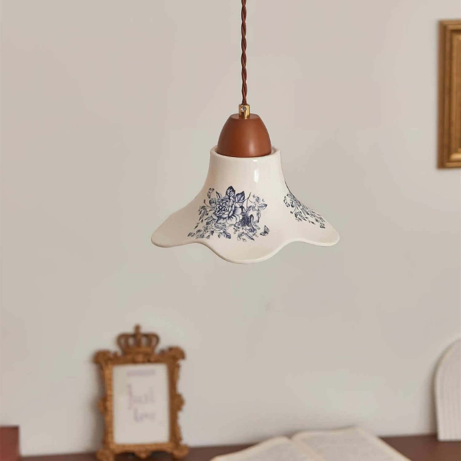 Porcelaine Suspensions florales - Neutralighting