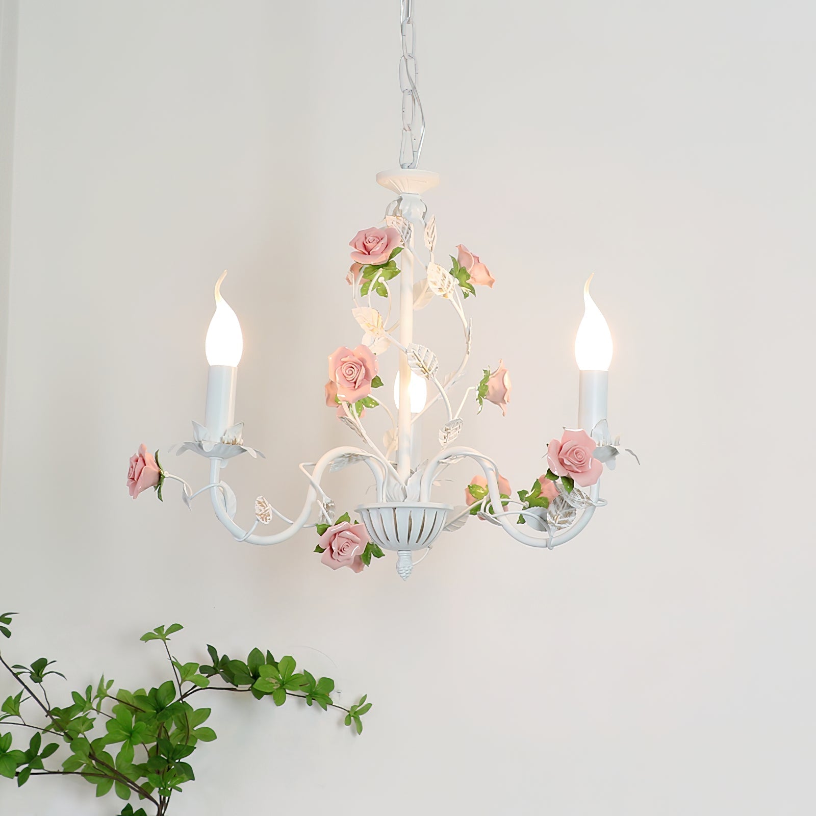 Evelisse Lustre blanc vintage - Neutralighting
