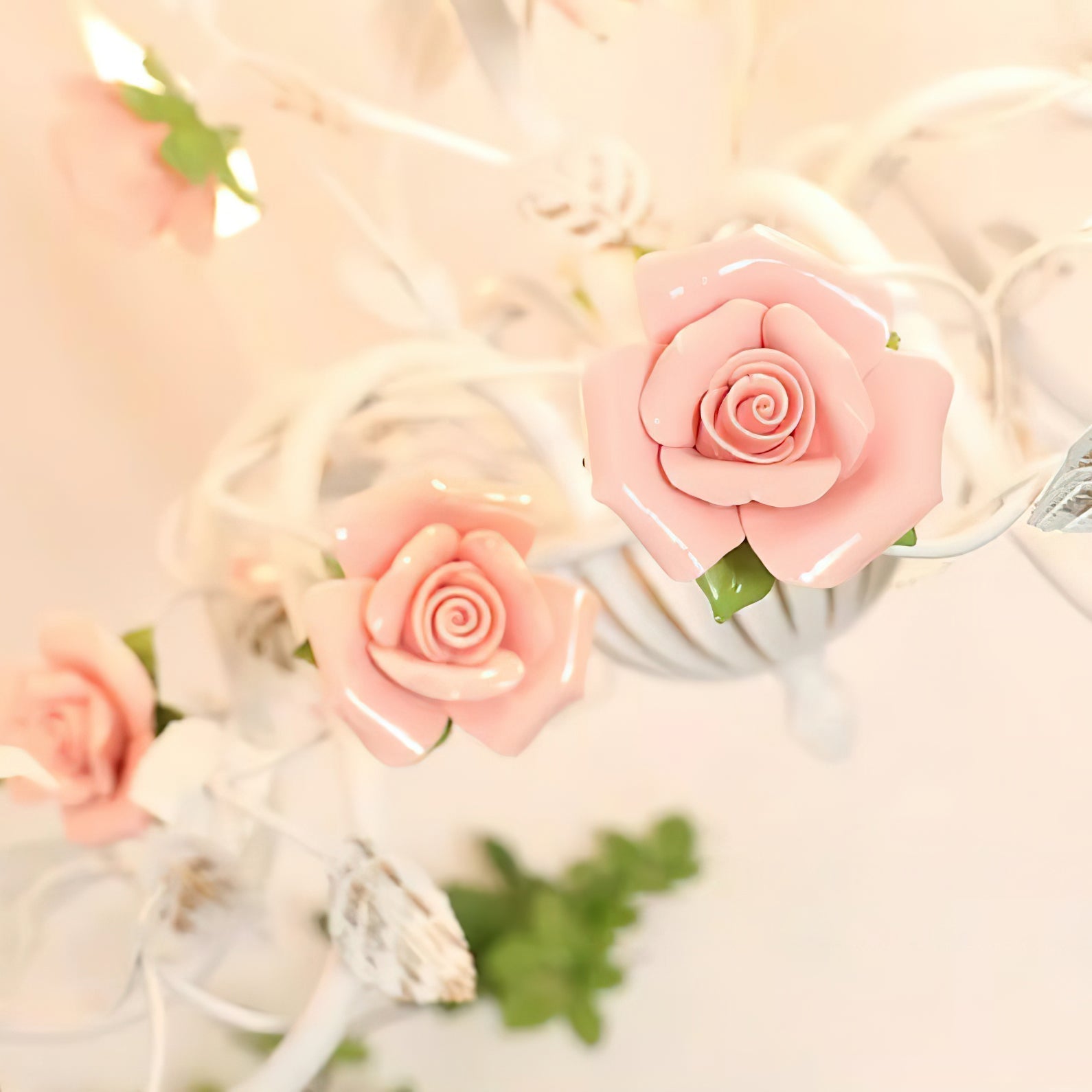 Evelisse Lustre blanc vintage - Neutralighting