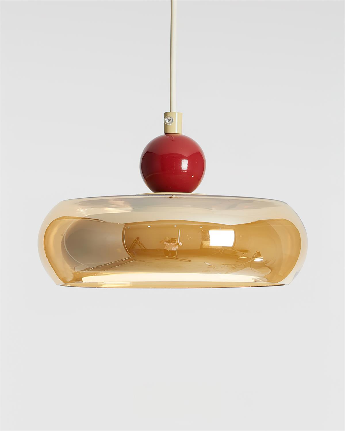 Suspension Jojo Ambre*Rouge - Neutralighting