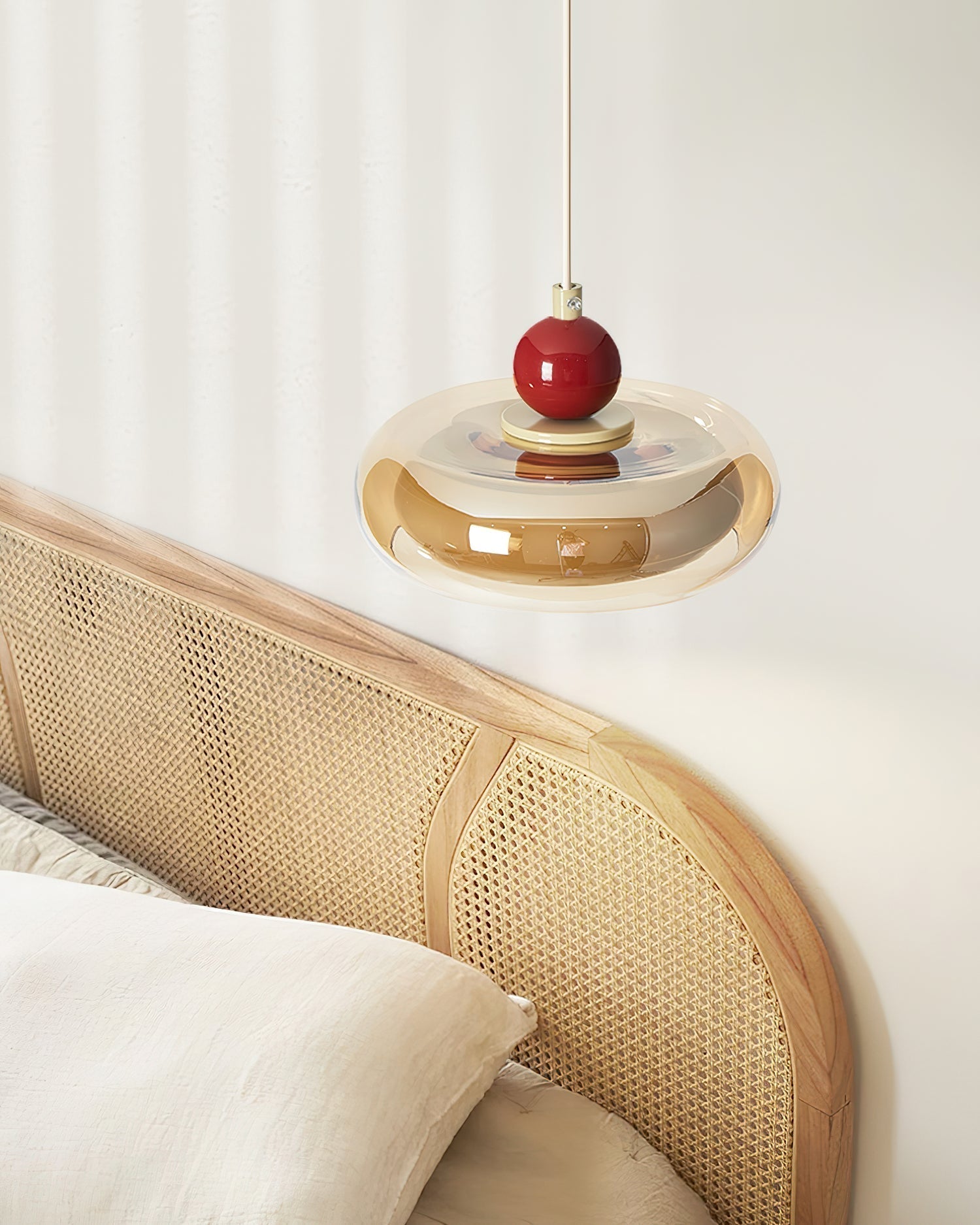 Suspension Jojo Ambre*Rouge - Neutralighting