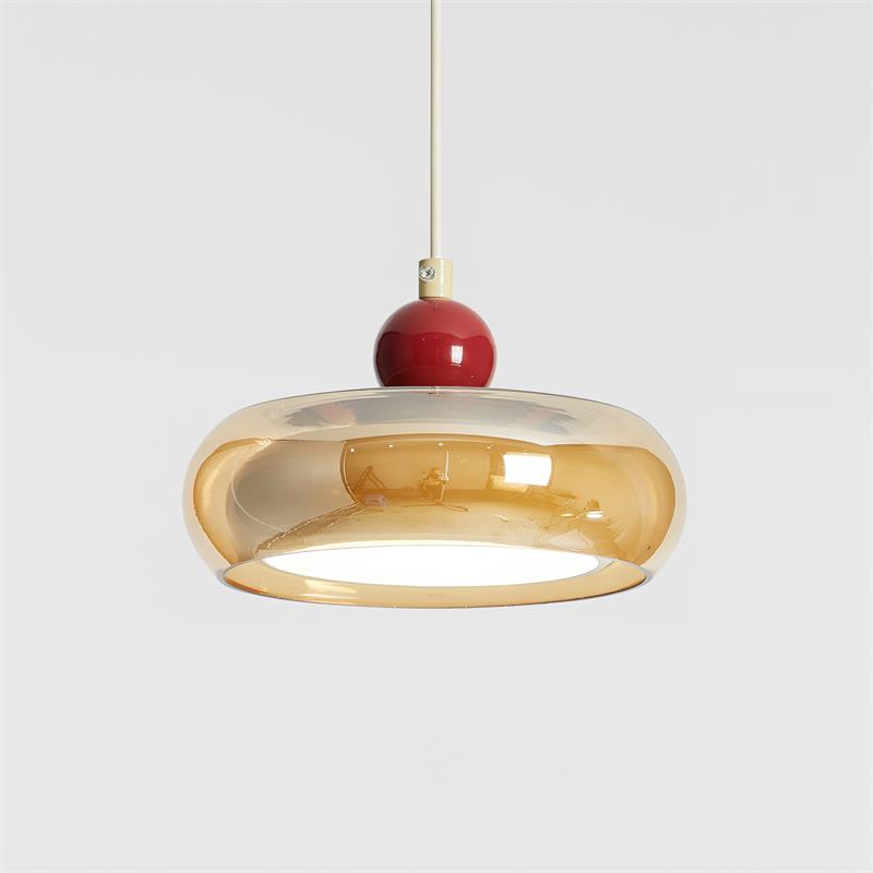 Suspension Jojo Ambre*Rouge - Neutralighting