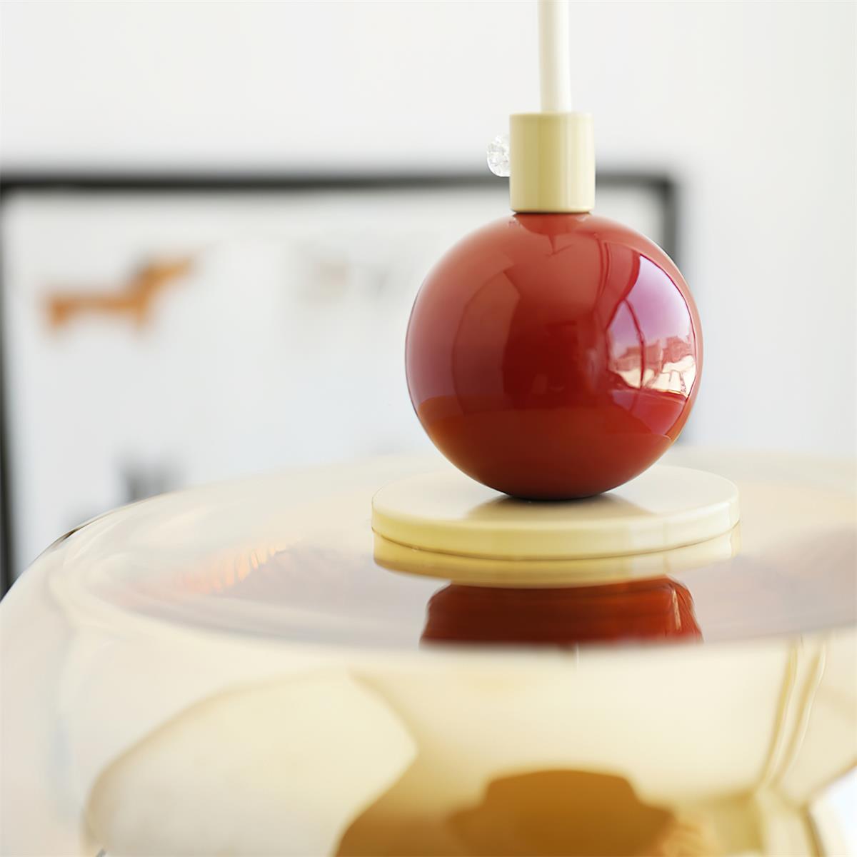 Suspension Jojo Ambre*Rouge - Neutralighting
