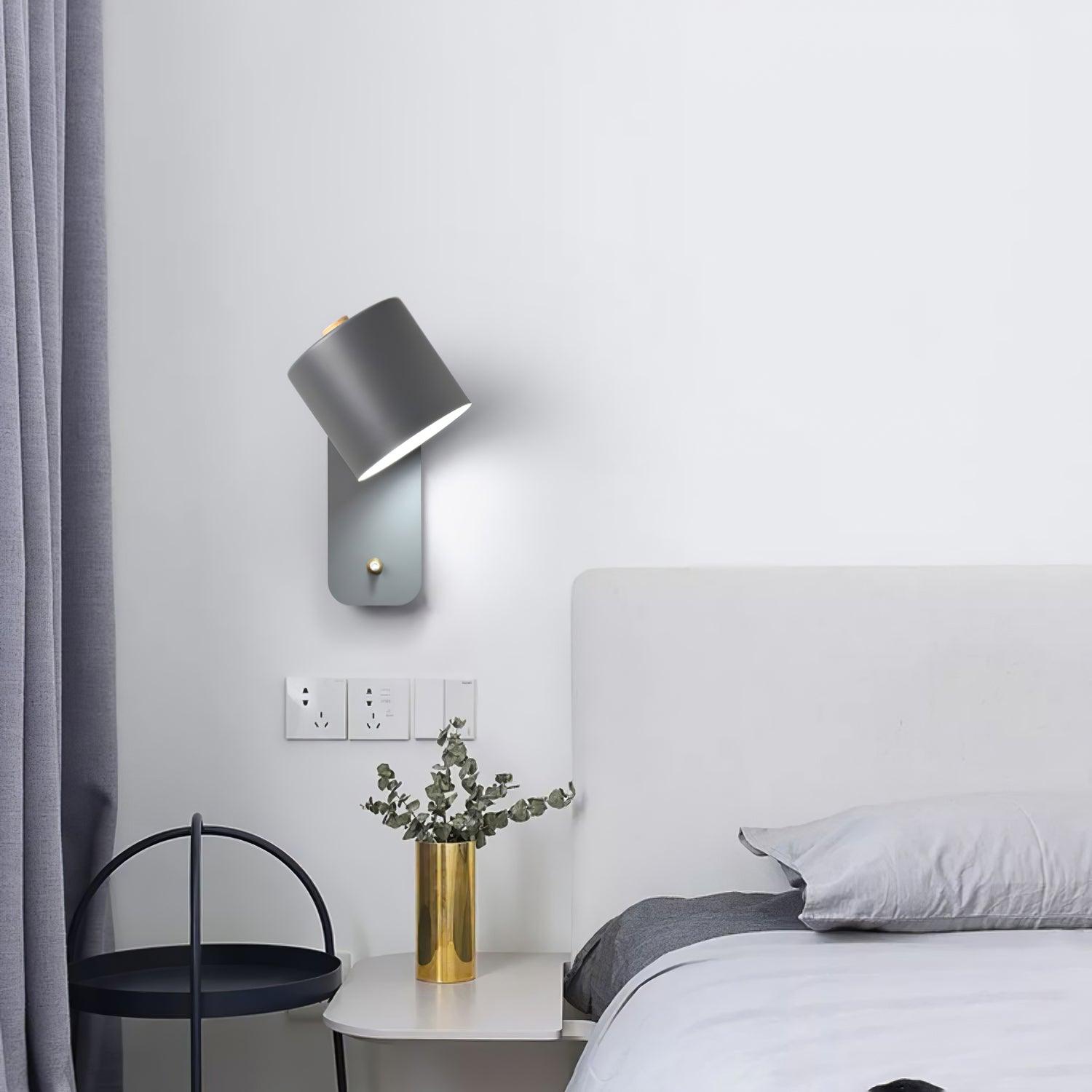 Lustra Applique Murale Cylindrique Rotative - Neutralighting