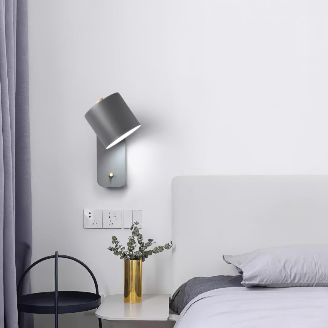 Lustra Applique Murale Cylindrique Rotative - Neutralighting