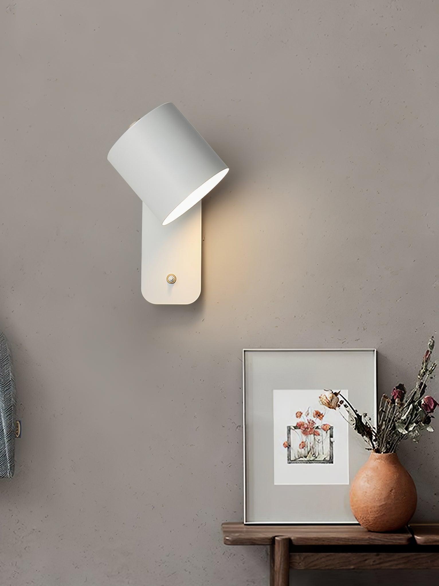 Lustra Applique Murale Cylindrique Rotative - Neutralighting