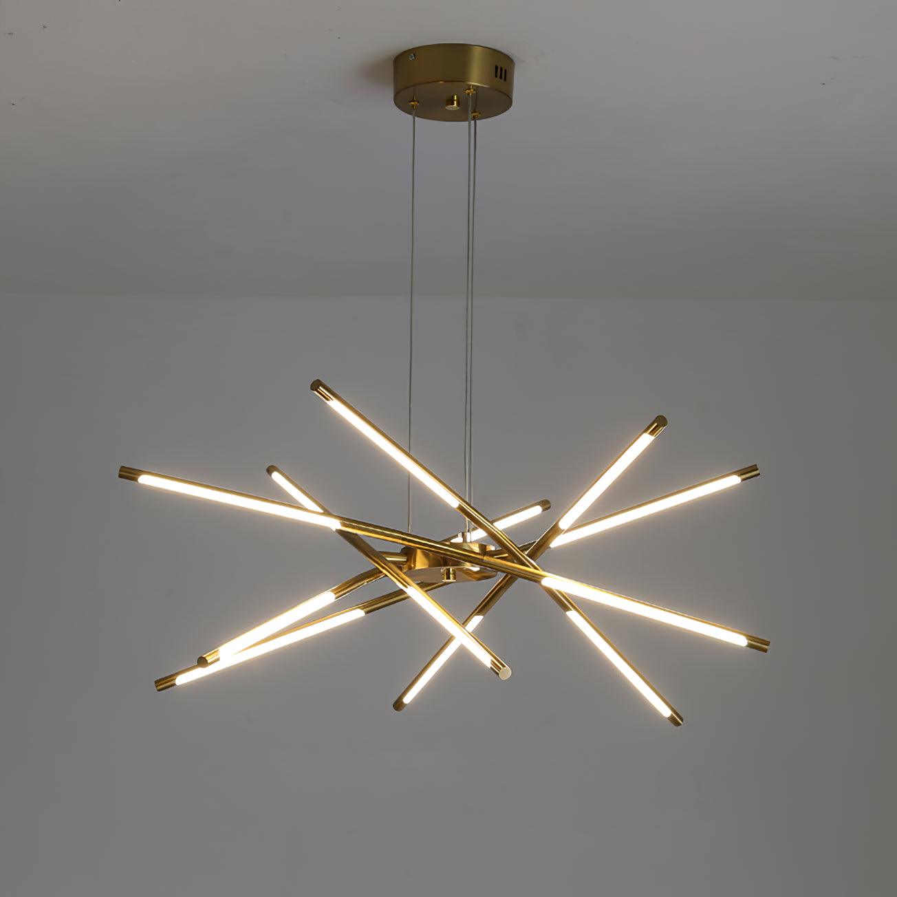 Lustra Chandelier LED Rotatif Moderne - Neutralighting