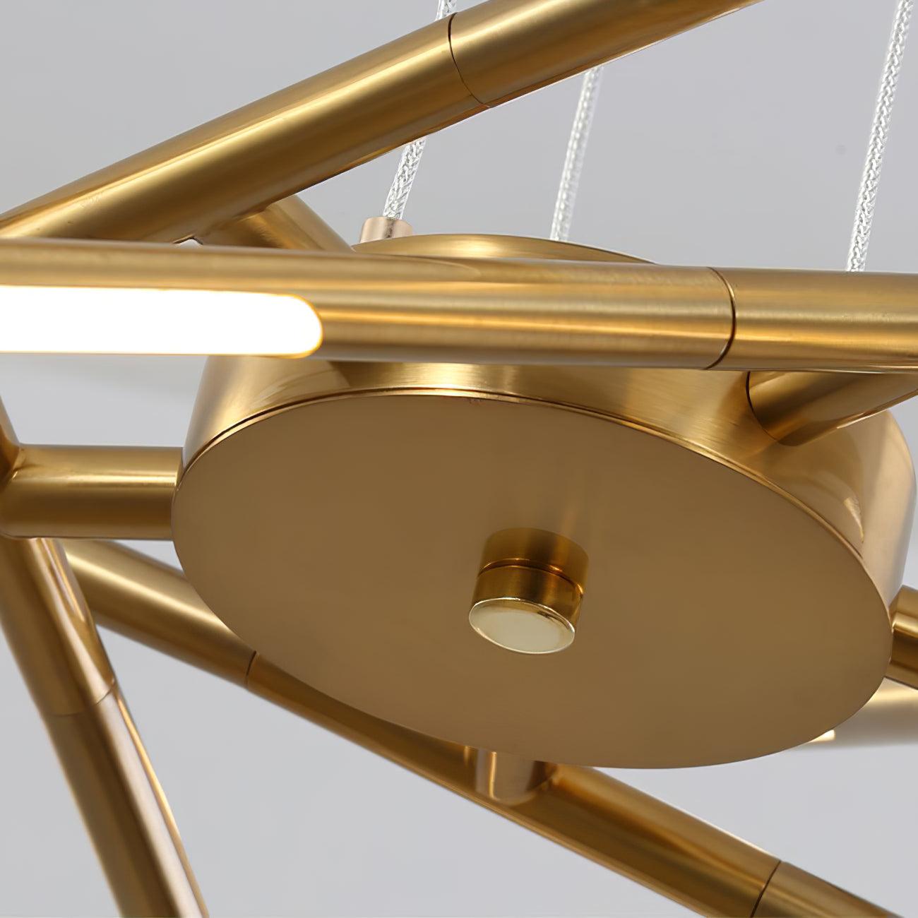 Lustra Chandelier LED Rotatif Moderne - Neutralighting