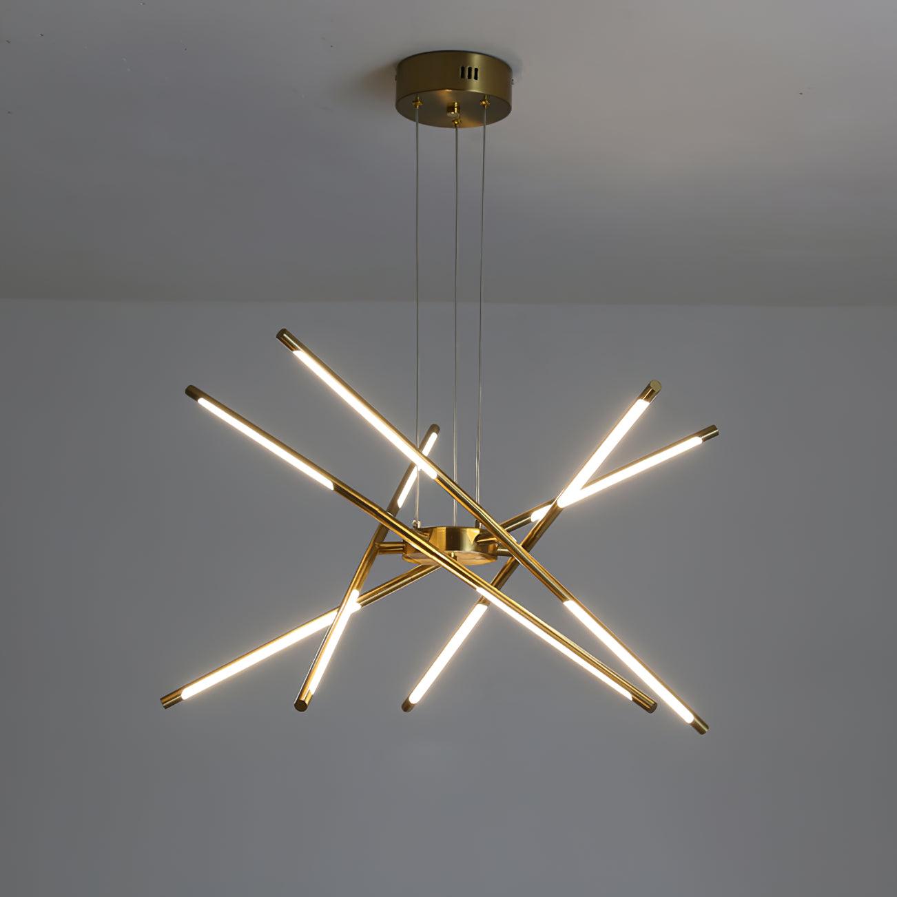 Lustra Chandelier LED Rotatif Moderne - Neutralighting