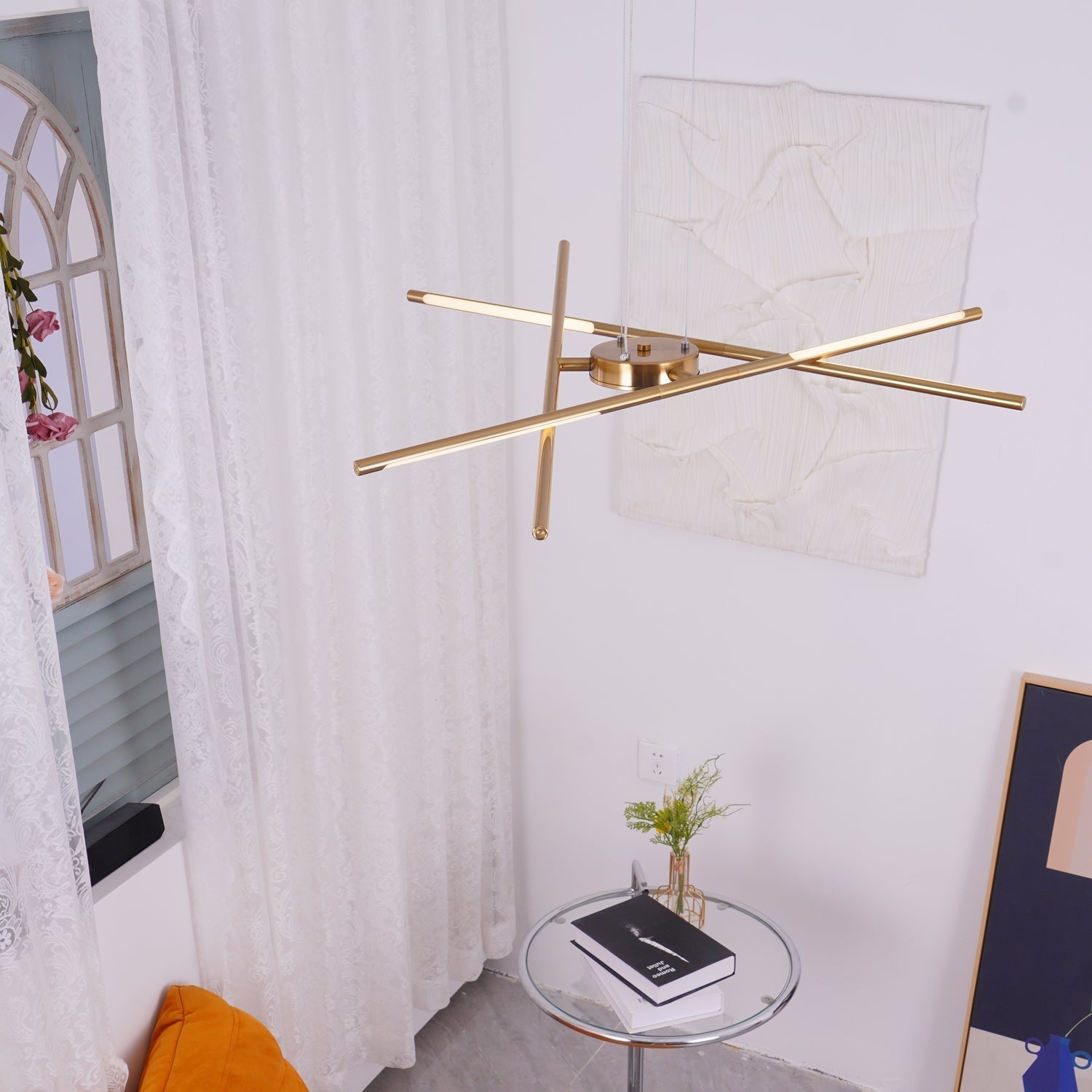Lustra Chandelier LED Rotatif Moderne - Neutralighting