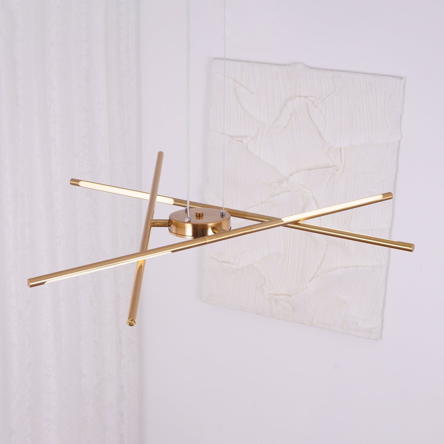 Lustra Chandelier LED Rotatif Moderne - Neutralighting