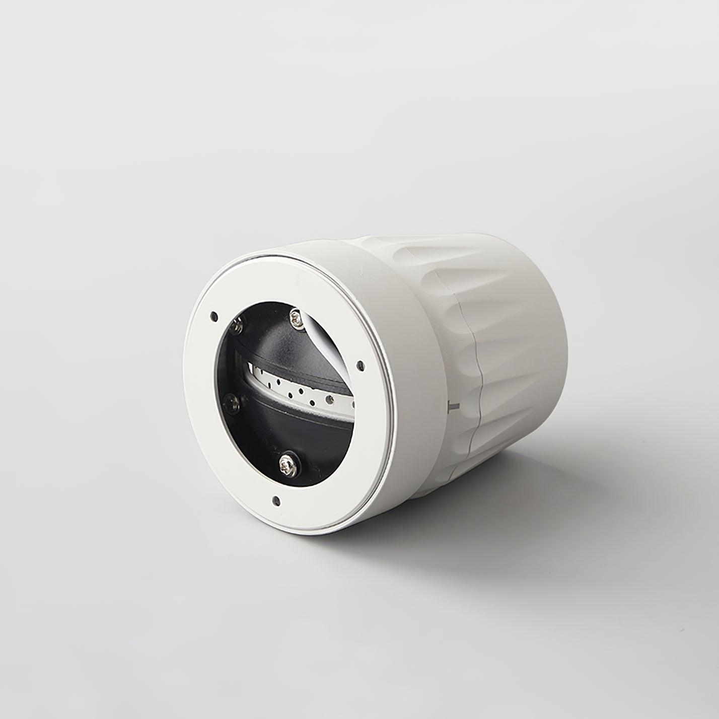 Solara Projecteur aluminium nervuré rotatif minimaliste - Neutralighting