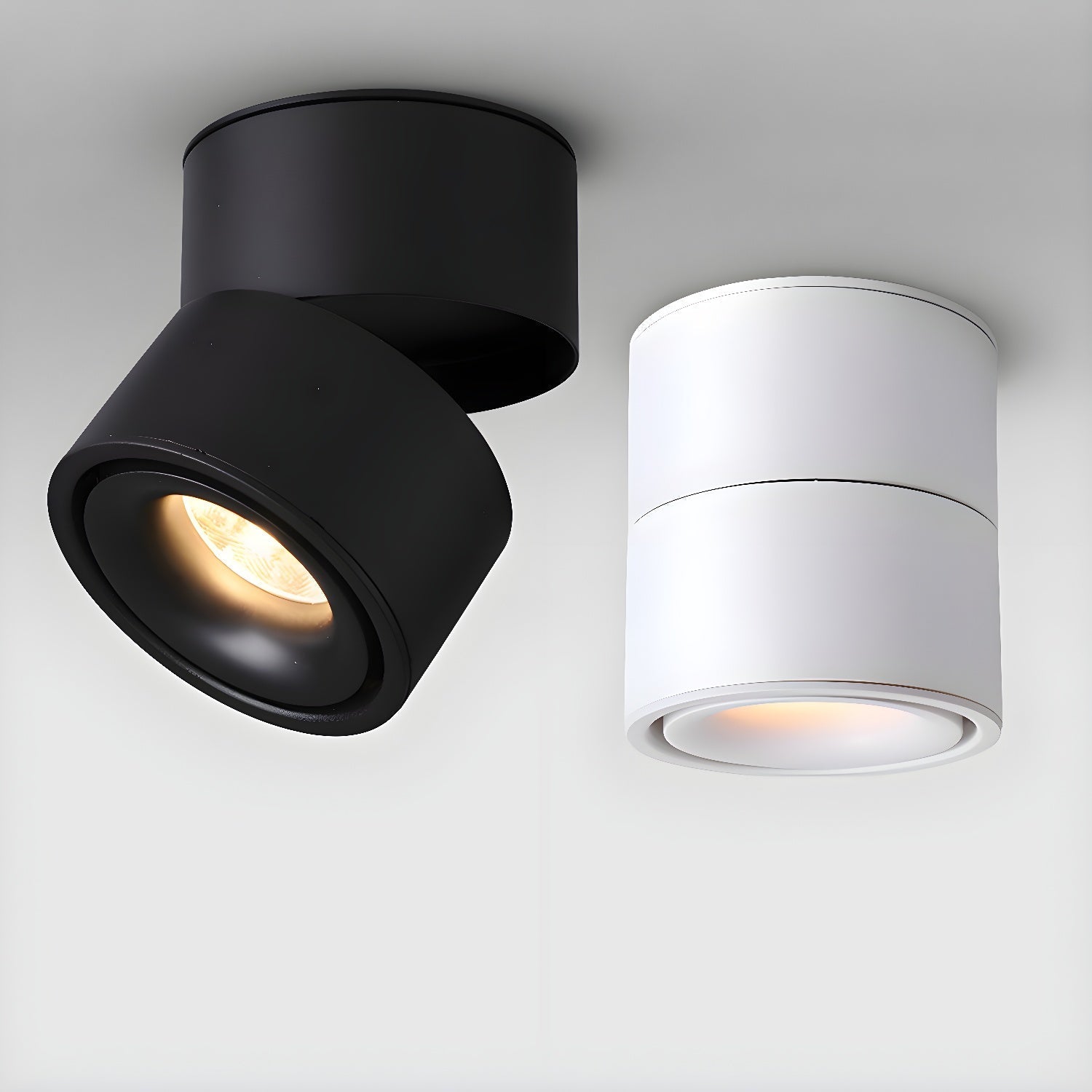 Solara Plafonnier en aluminium, spot orientable et minimaliste - Neutralighting