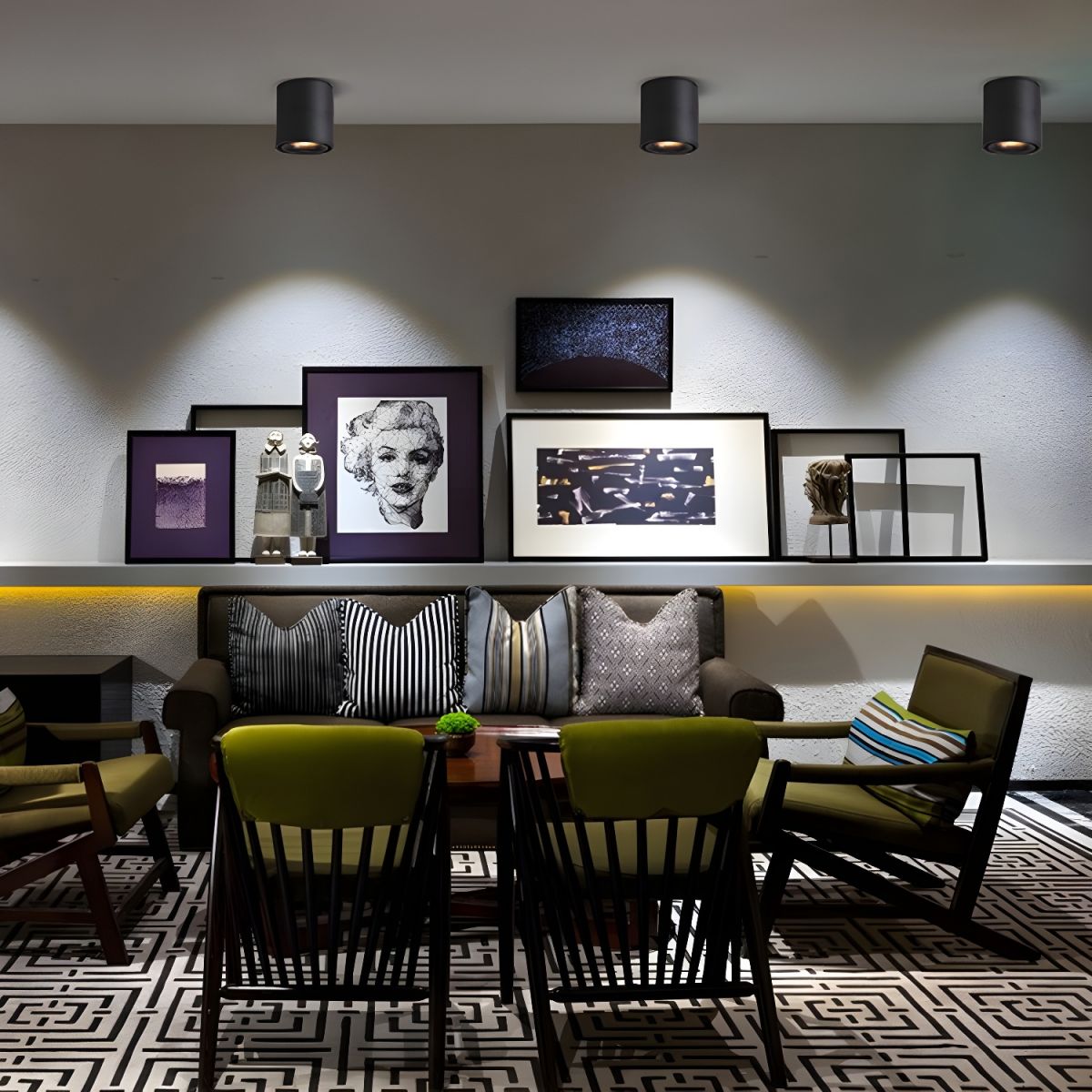 Solara Plafonnier en aluminium, spot orientable et minimaliste - Neutralighting