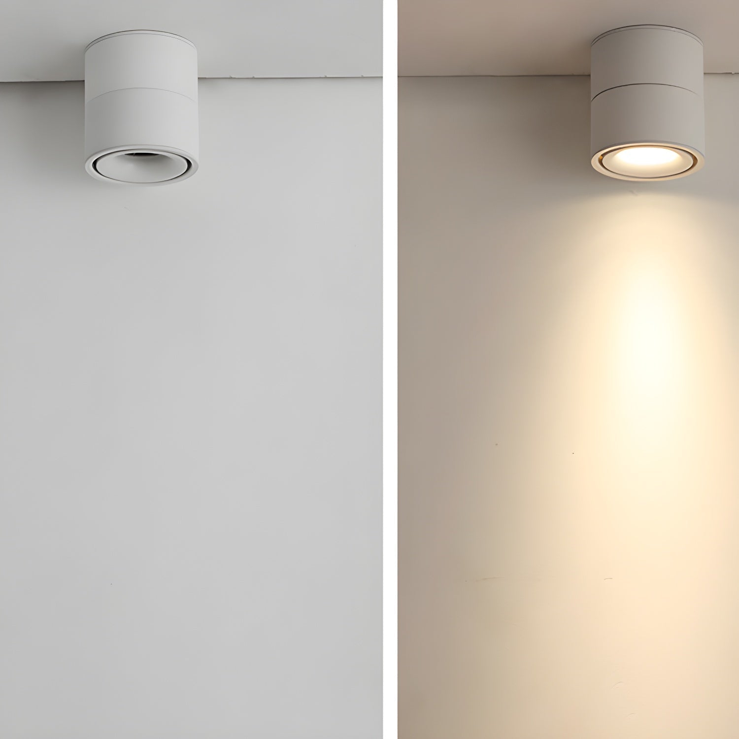 Solara Plafonnier en aluminium, spot orientable et minimaliste - Neutralighting