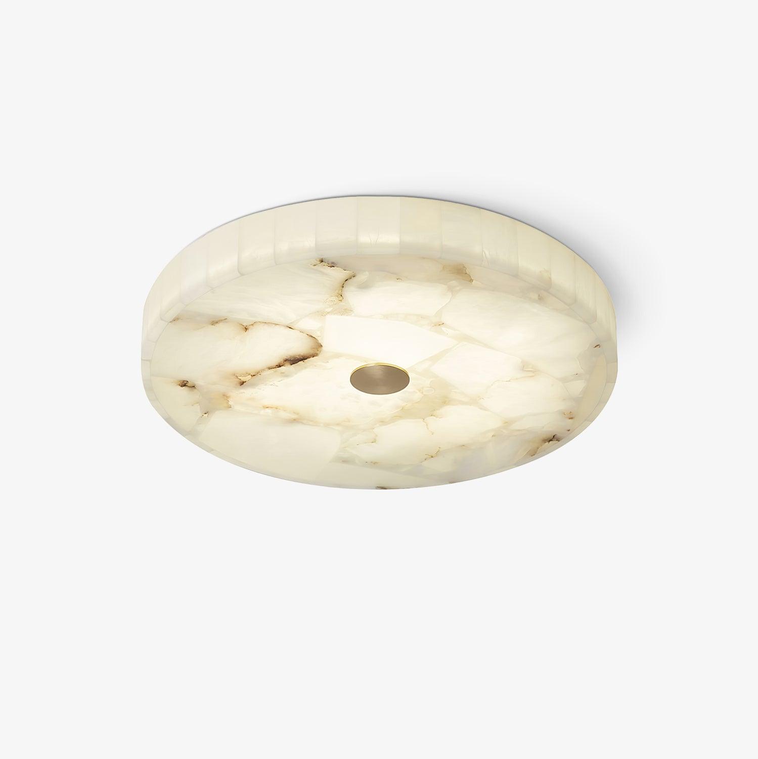 Delya Plafonnier Albâtre LED Rond