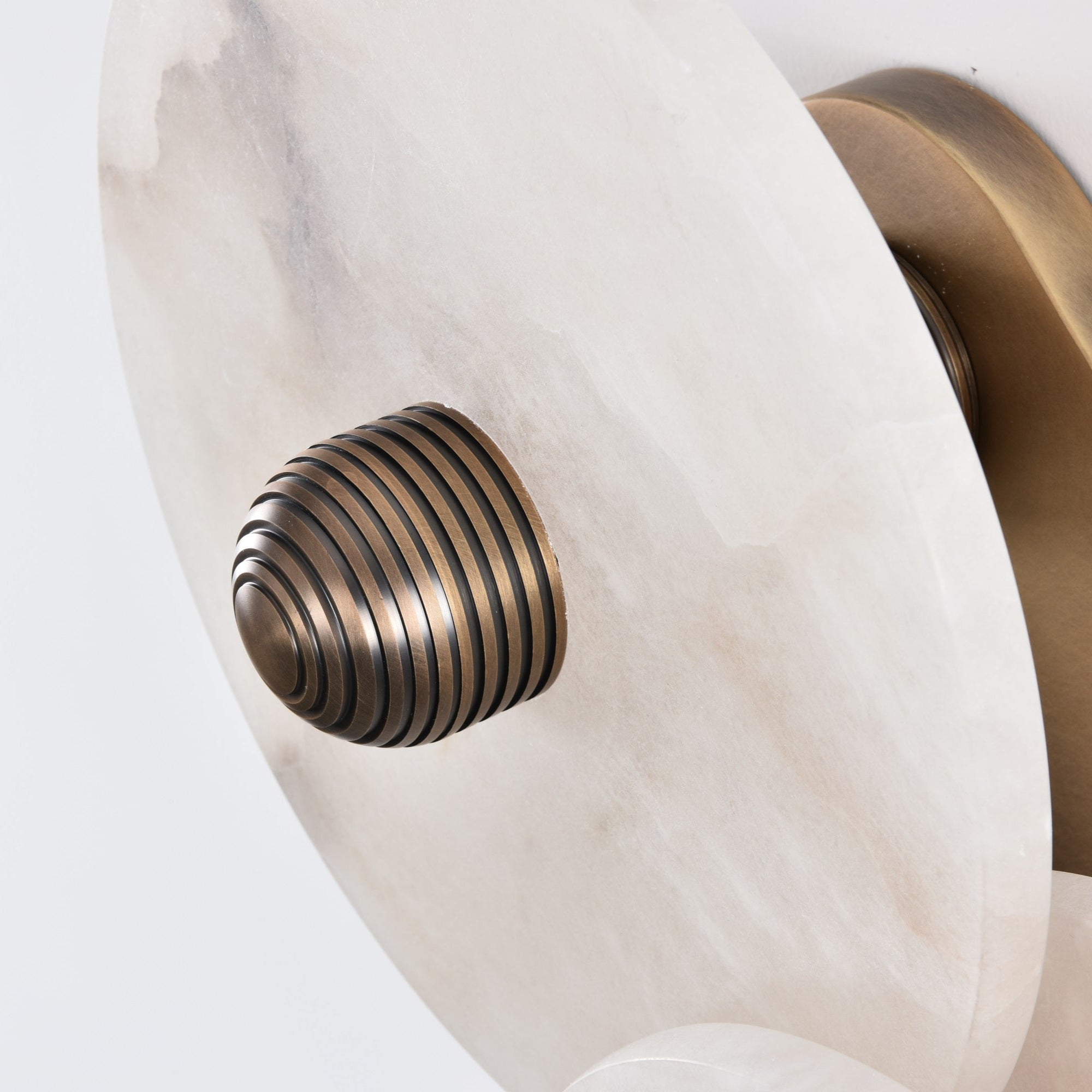 Selene Plafonnier Minimaliste en Albâtre - Neutralighting