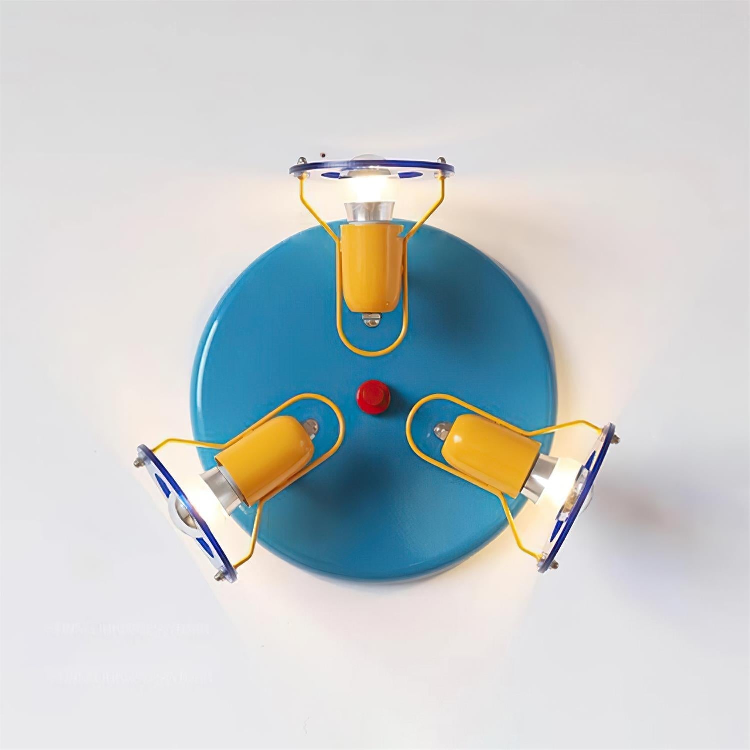 Batya Plafonnier Verre Circulaire Coloré - Neutralighting