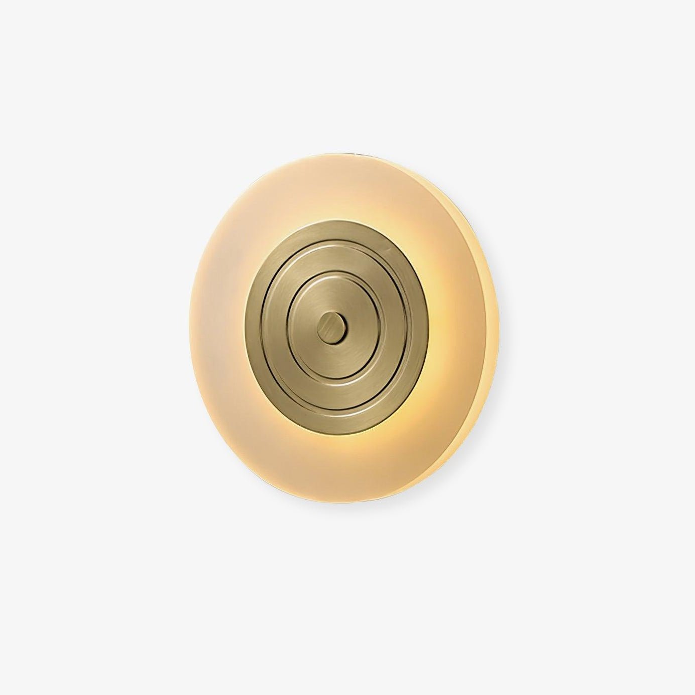 Patricia Lampe Murale Ronde Lune Élégante en Laiton - Neutralighting
