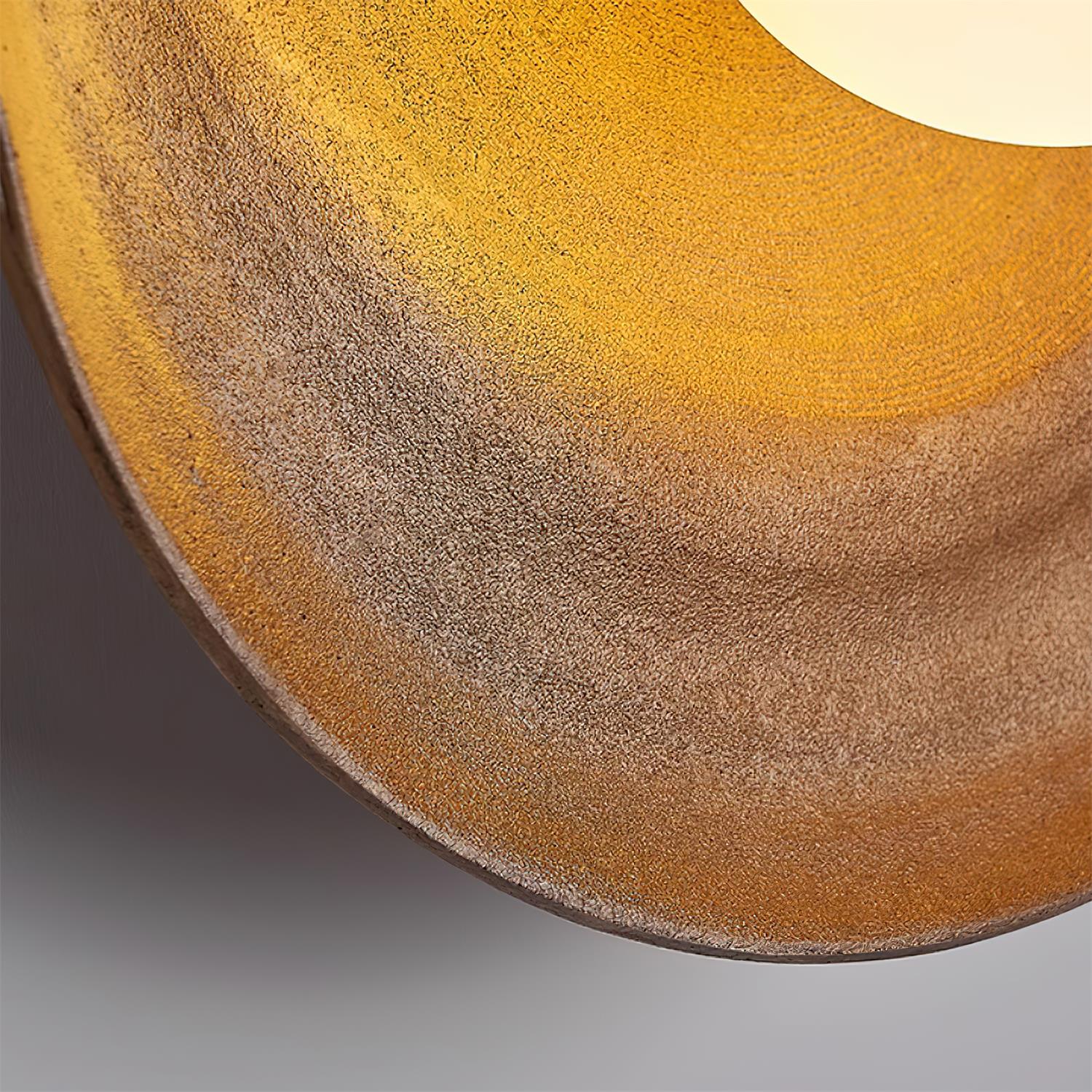 Virelli Applique Murale Disque en Fibre de Verre Globe en Acrylique pour Chaleur Nordique - Neutralighting