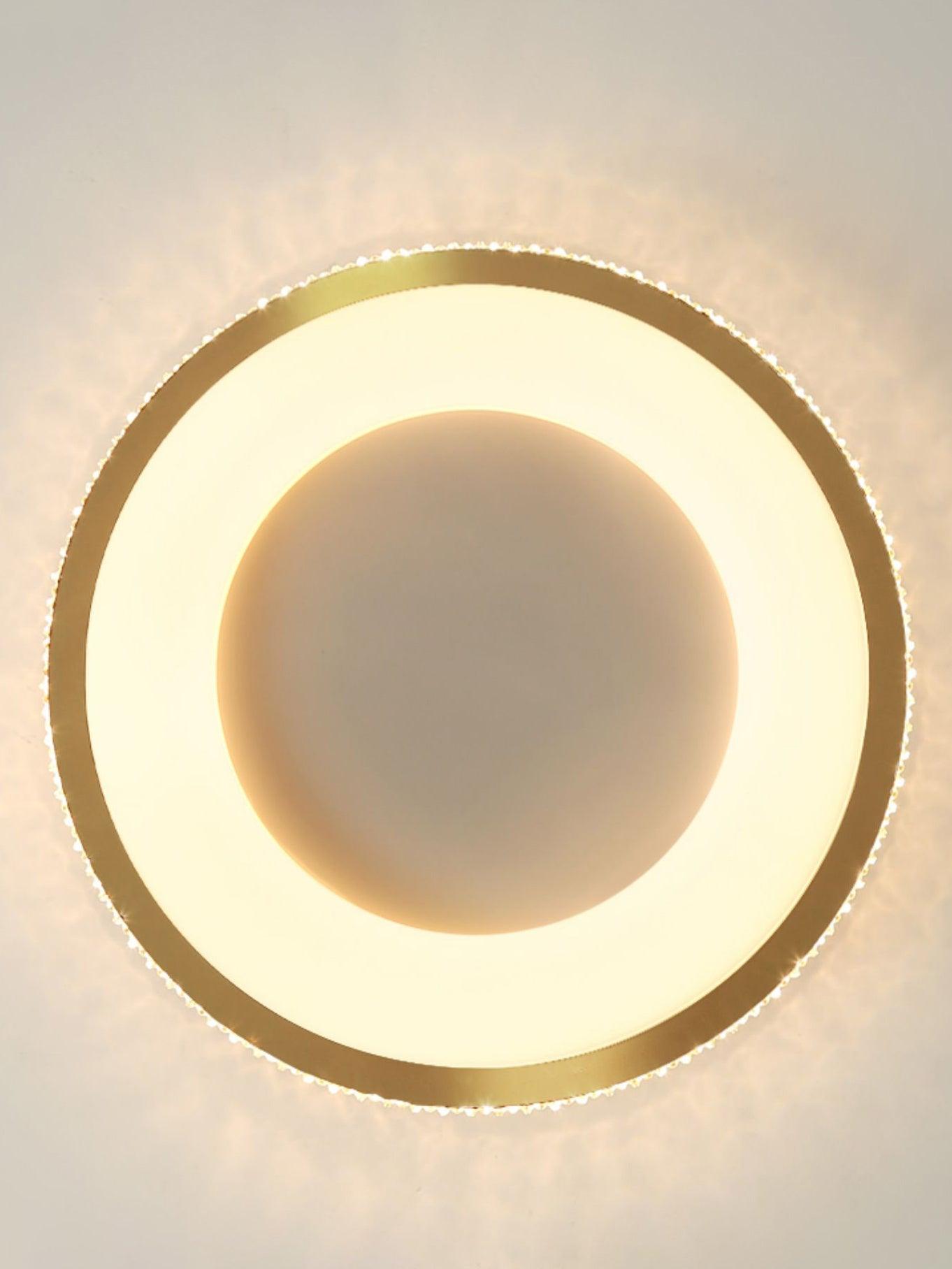 Solara Plafonnier Rond Encastré Minimaliste Chaud - Neutralighting