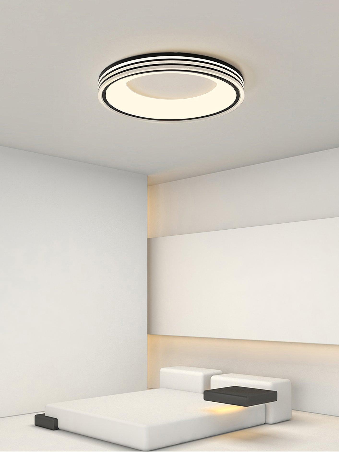 Solara Plafonnier Rond Encastré Minimaliste Chaud - Neutralighting