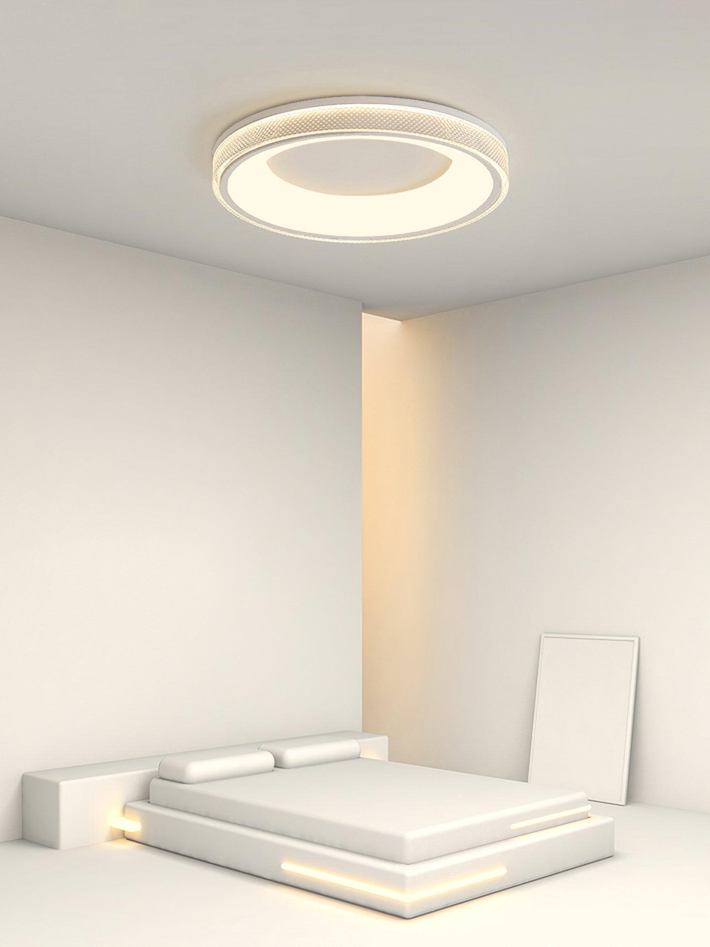 Solara Plafonnier Rond Encastré Minimaliste Chaud - Neutralighting