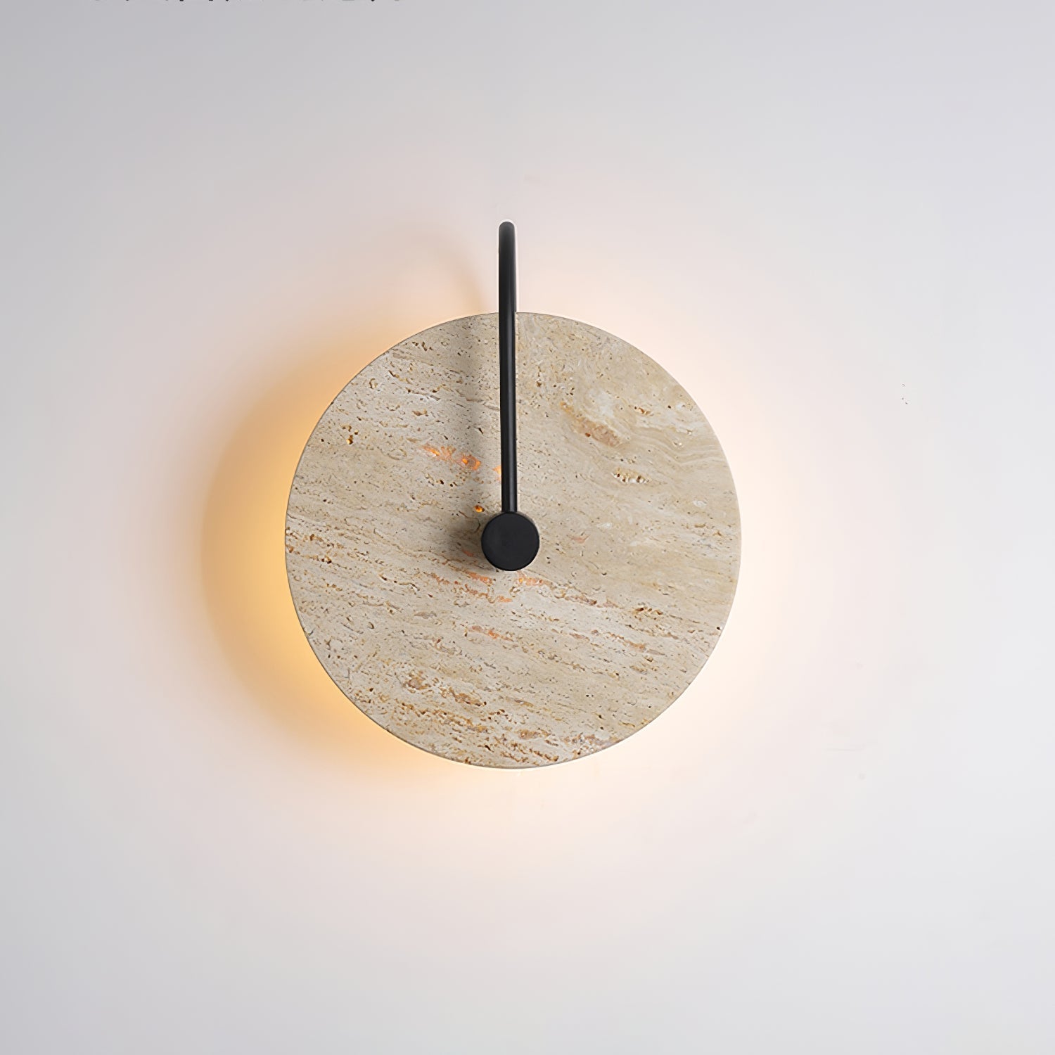 Kara Applique Murale Minimaliste en Travertin - Neutralighting