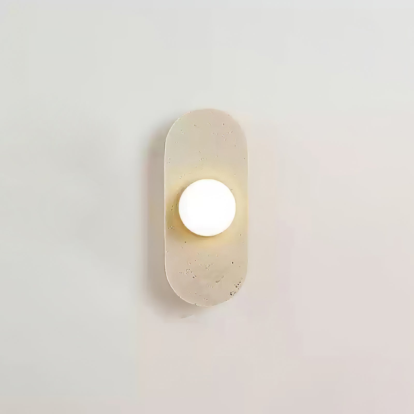 Zasoliel Applique Murale Minimaliste en Travertin - Neutralighting