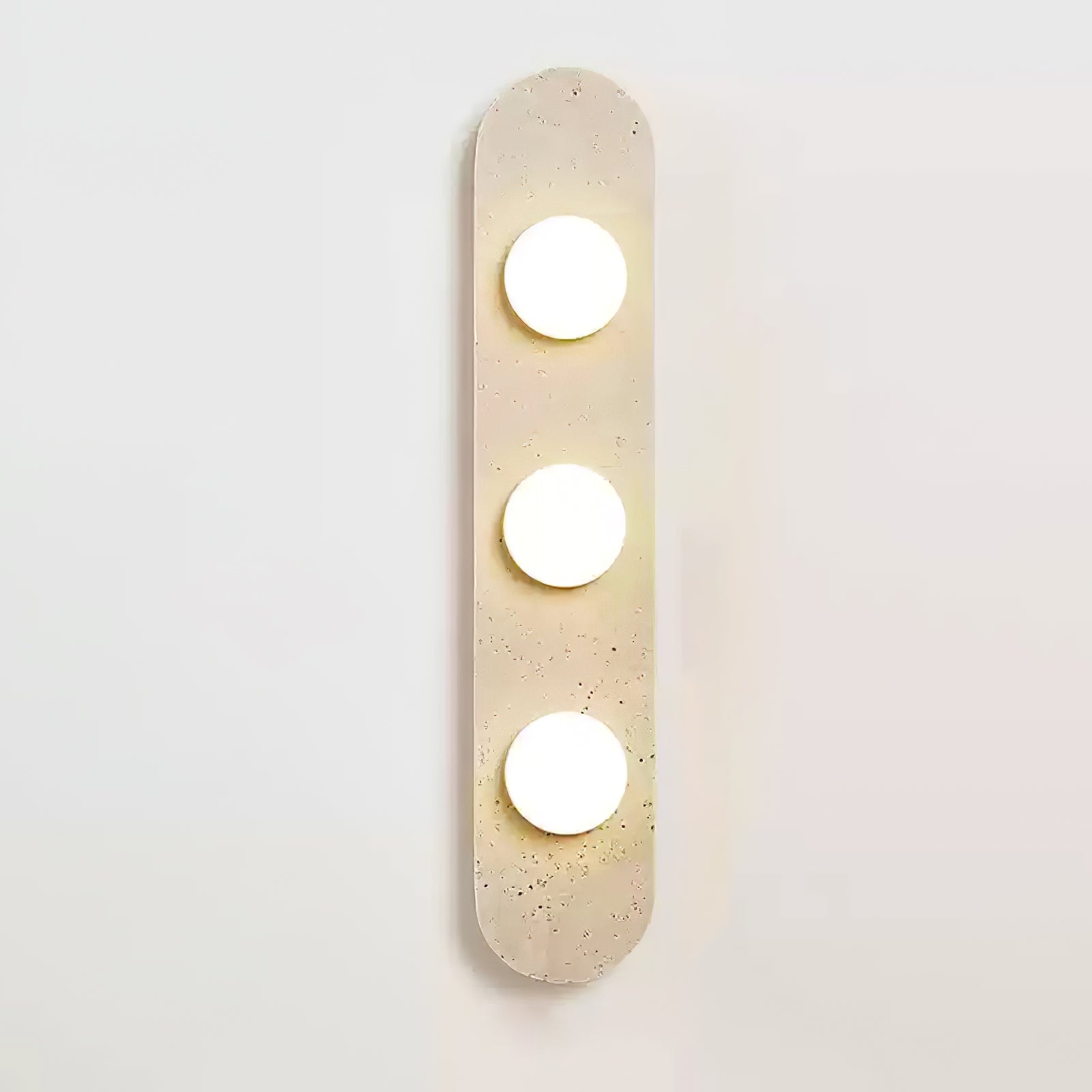 Zasoliel Applique Murale Minimaliste en Travertin - Neutralighting