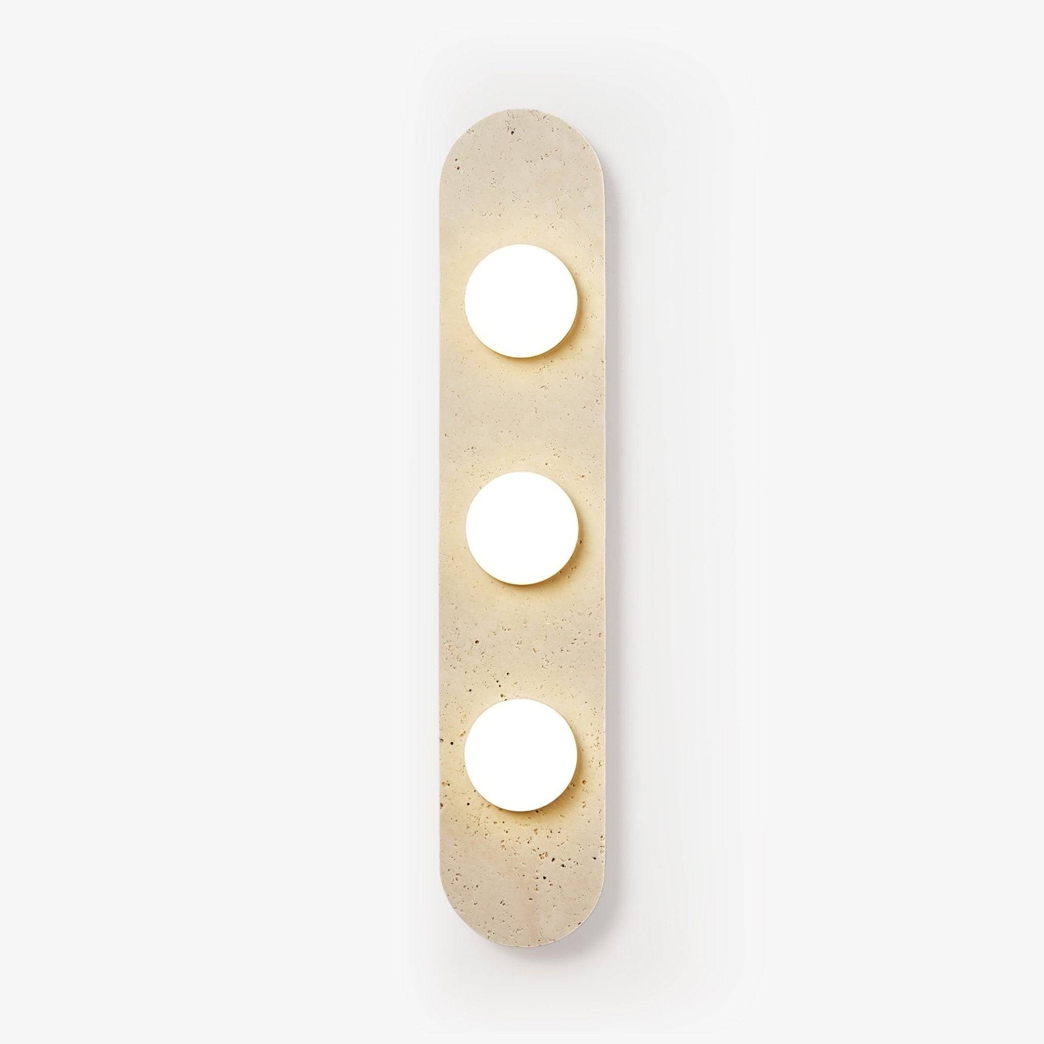 Zasoliel Applique Murale Minimaliste en Travertin - Neutralighting