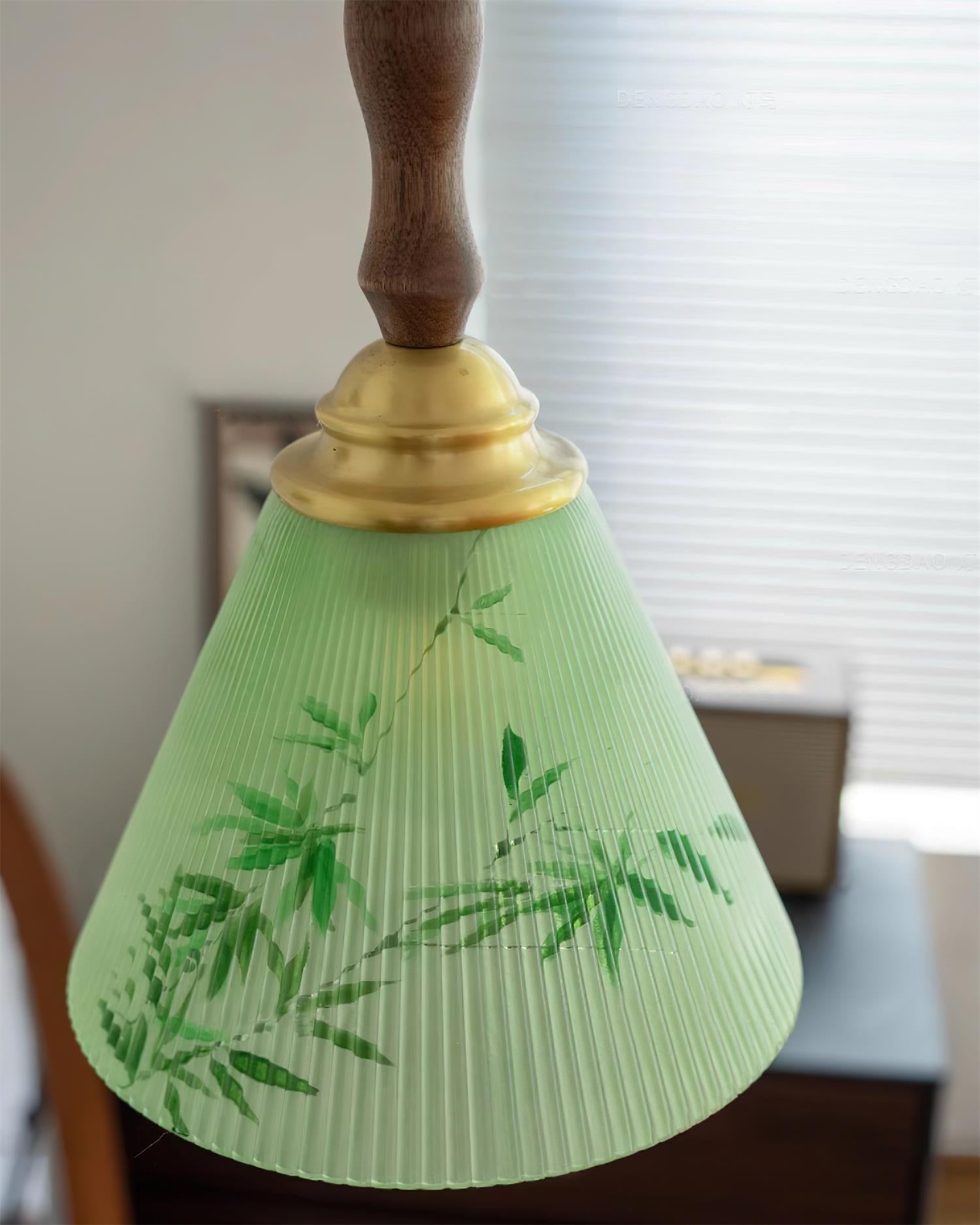 Royale Suspension Conique Botanique Verre - Neutralighting