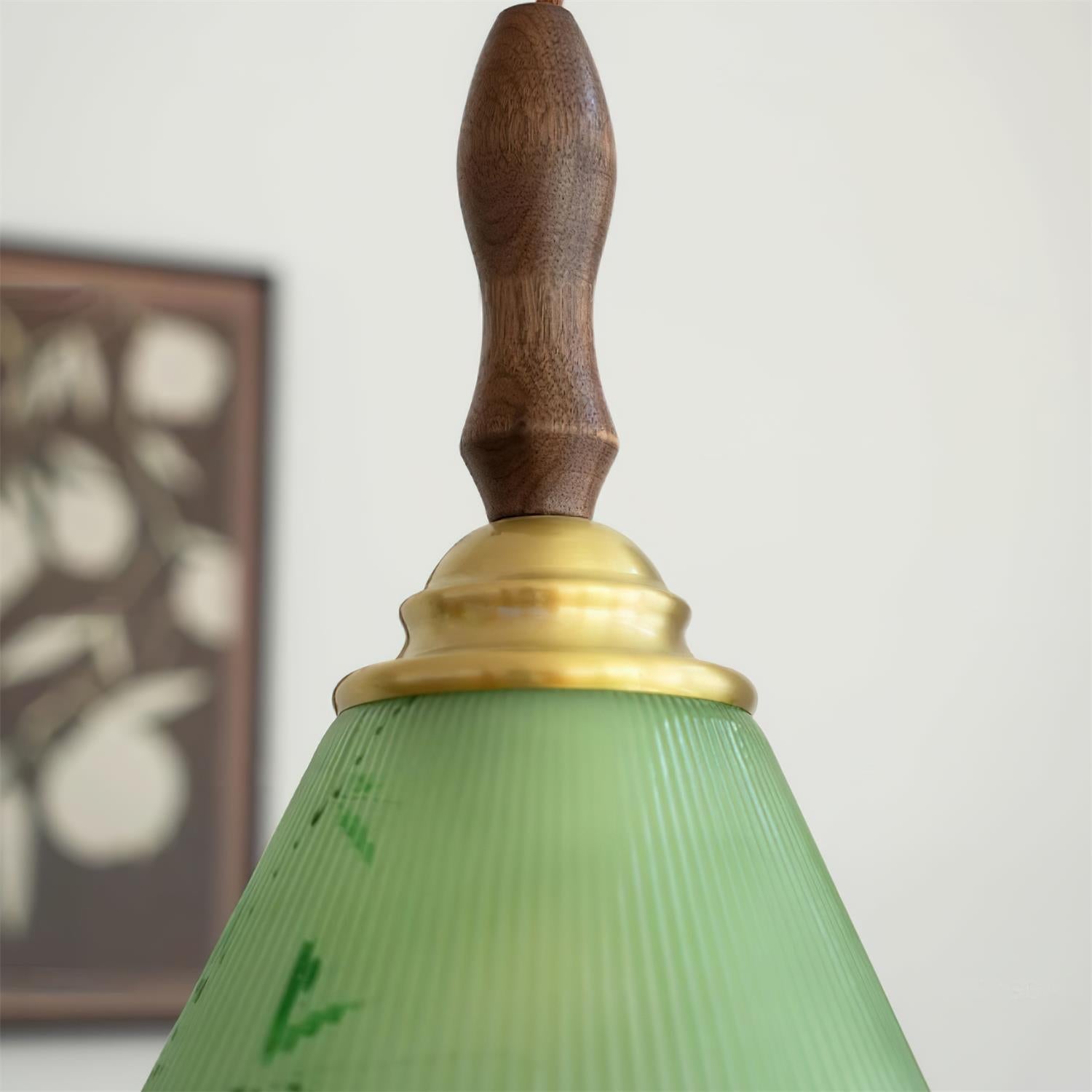 Royale Suspension Conique Botanique Verre - Neutralighting