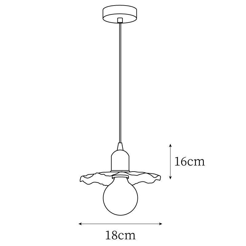 Rozeta Suspension en Laiton Plissé Moderne - Neutralighting
