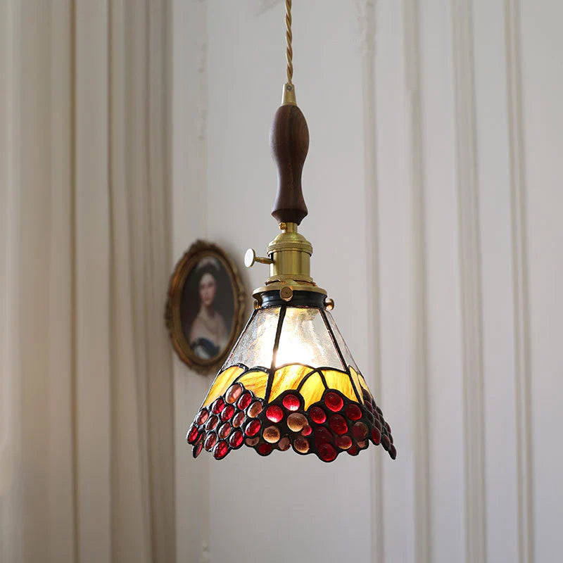 Tiffany Vintage Suspension Verre Chambre À Coucher/Salle À Manger - Neutralighting