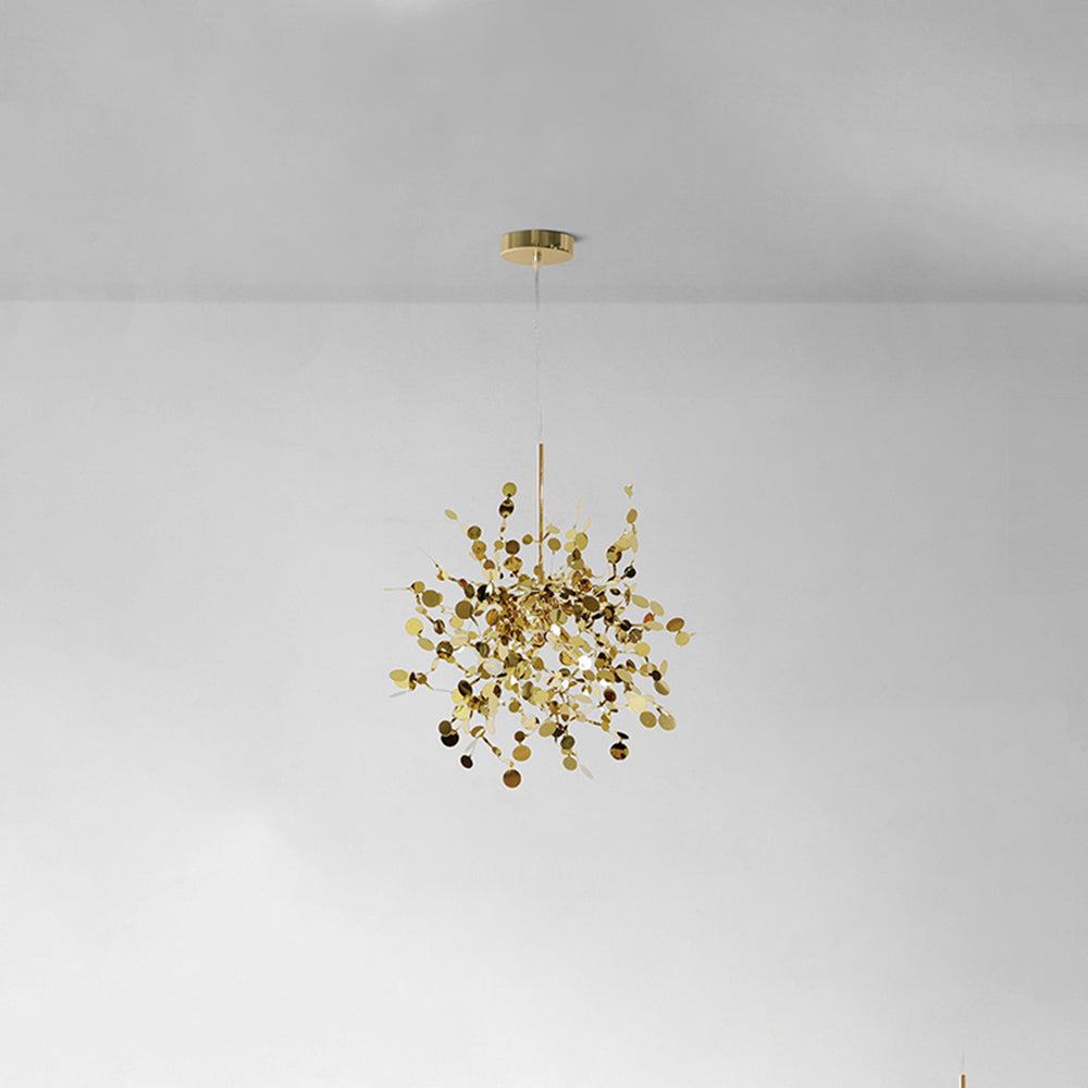 Ovela Suspension Divergence Inhabituelle. Acier Inoxydable. Or/Argent. Salle à Manger/Salon - Neutralighting