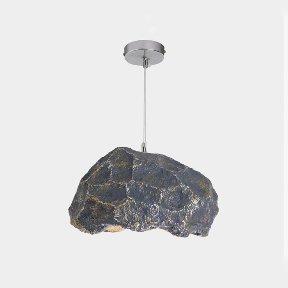 Avi Suspension Irrégulier Naturelle, Résine/Acrylique, Gris/Noir, Chambre - Neutralighting