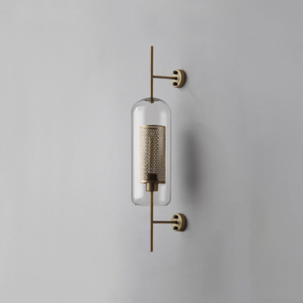 Kiri Applique Murale Globe Vintage Cuivre/Argent. Salle de Bain - Neutralighting