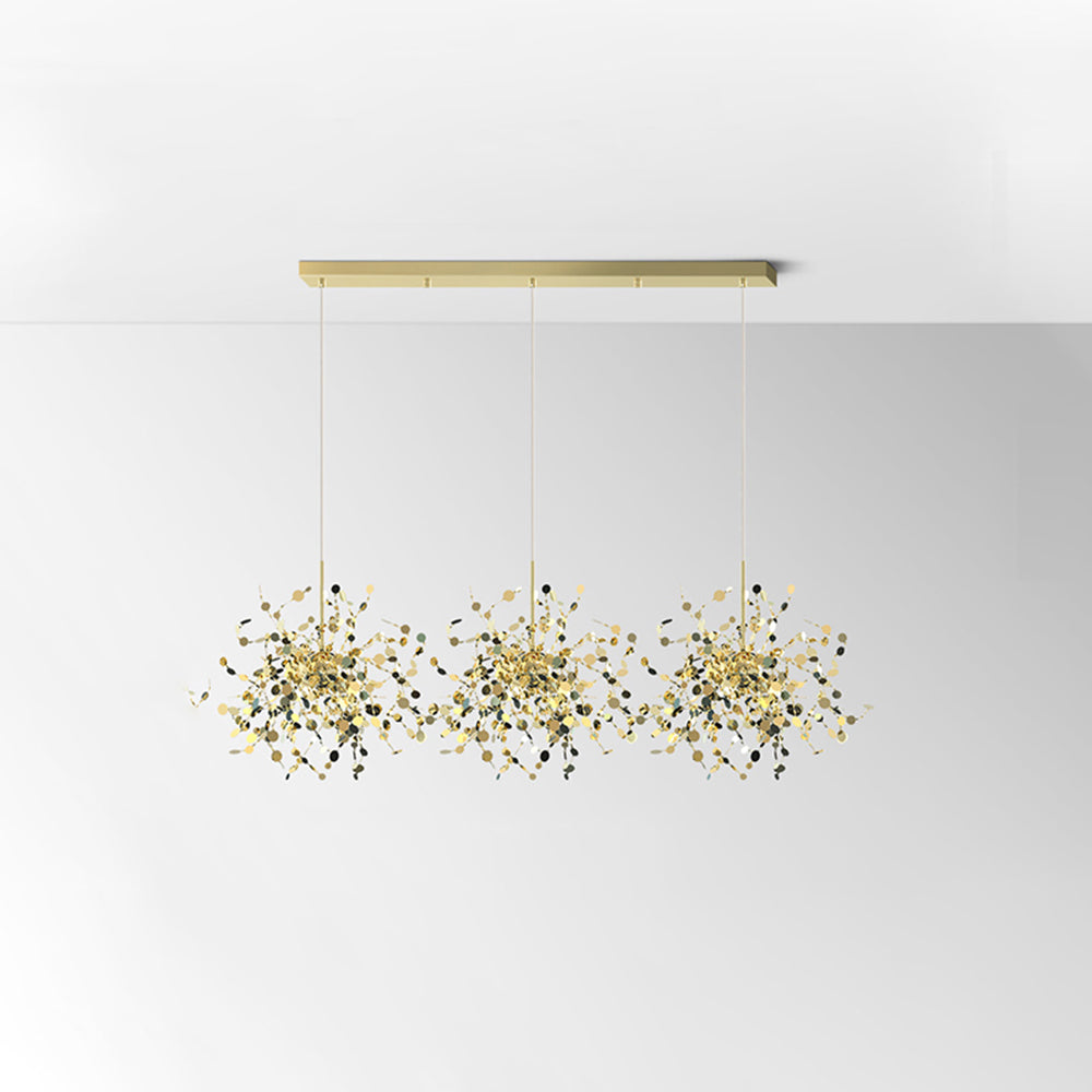 Ovela Suspension Divergence Inhabituelle. Acier Inoxydable. Or/Argent. Salle à Manger/Salon - Neutralighting